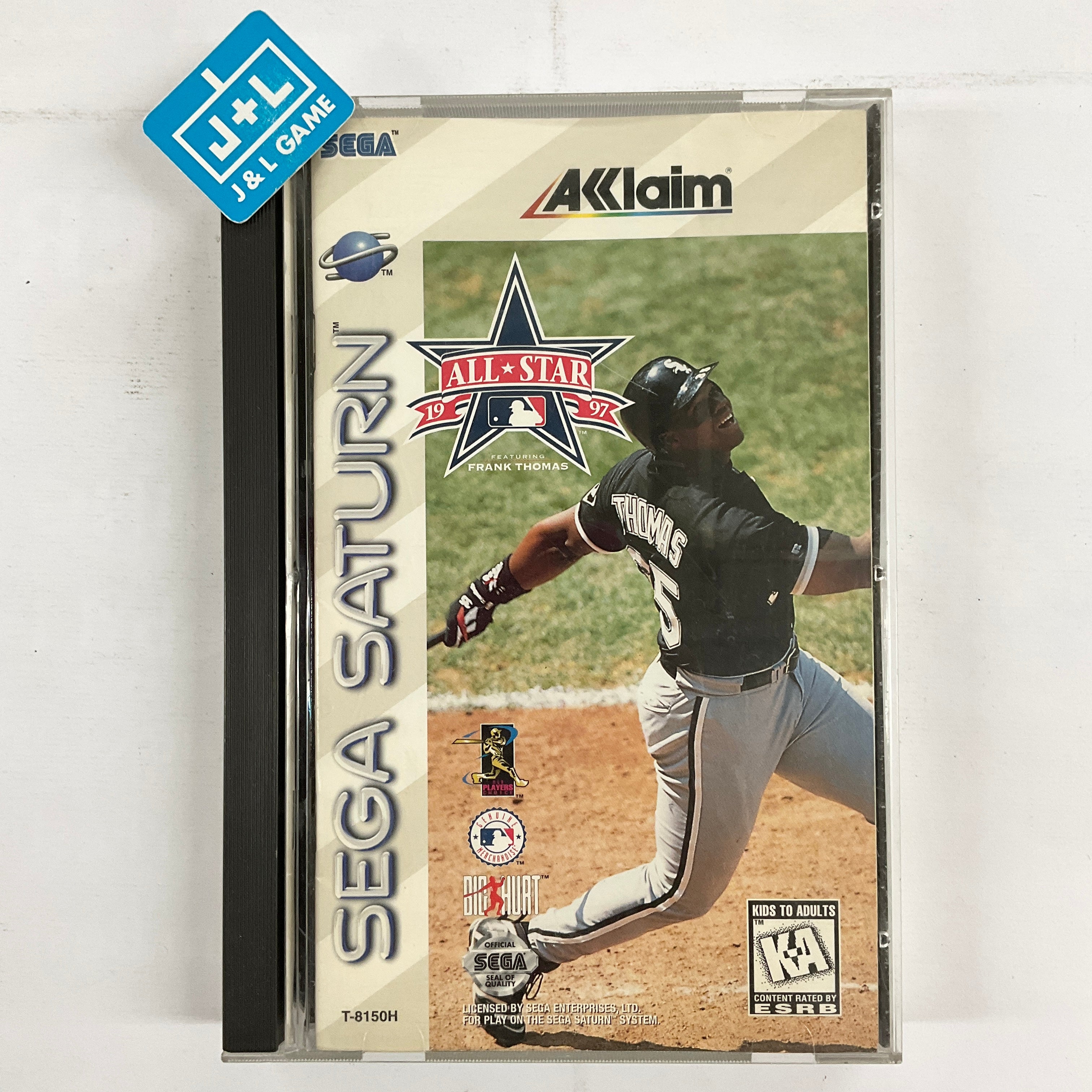 All-Star Baseball '97 Featuring Frank Thomas - (SS) SEGA Saturn [Pre-Owned] Video Games Acclaim   