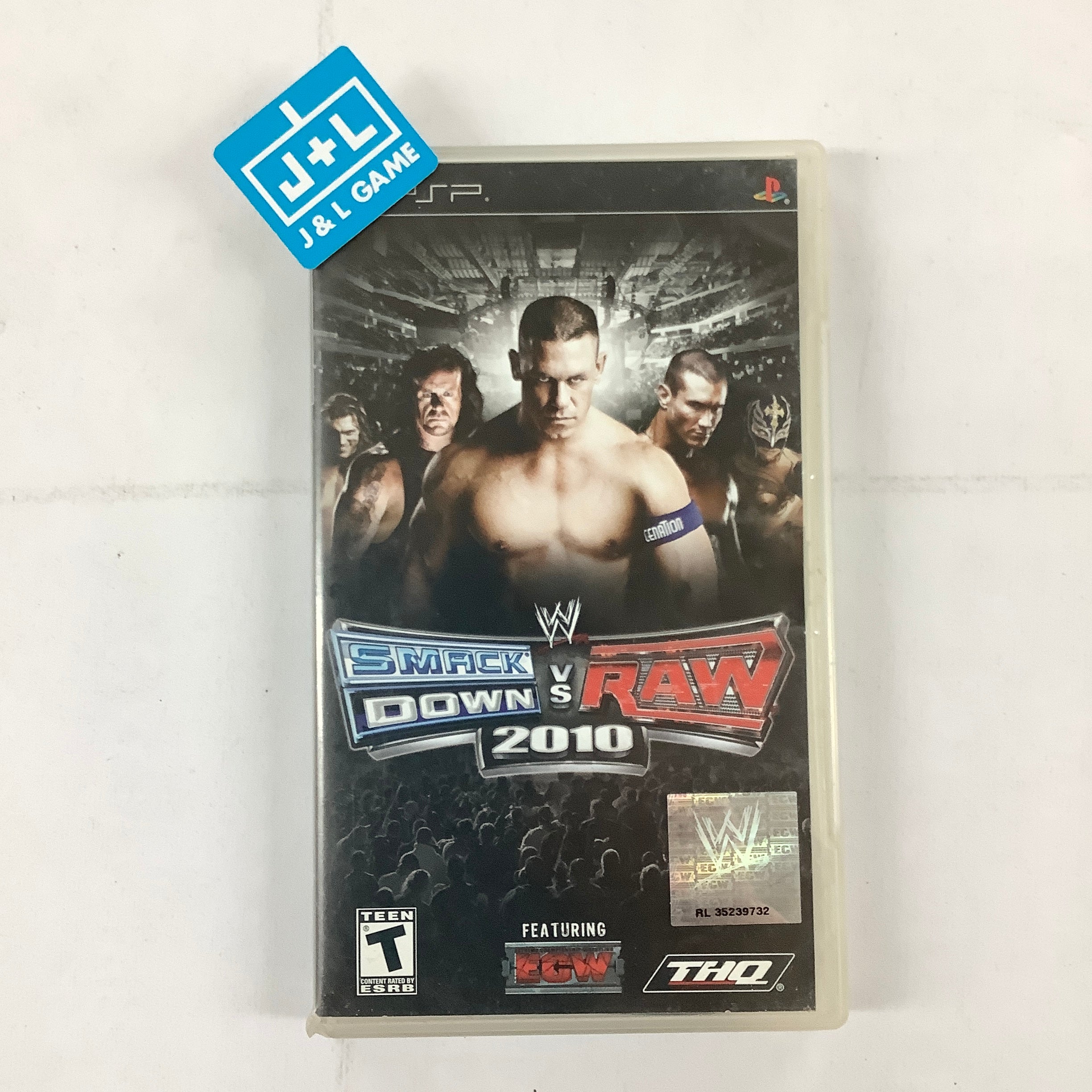 WWE SmackDown vs. Raw 2010 - Sony PSP [Pre-Owned] Video Games THQ   