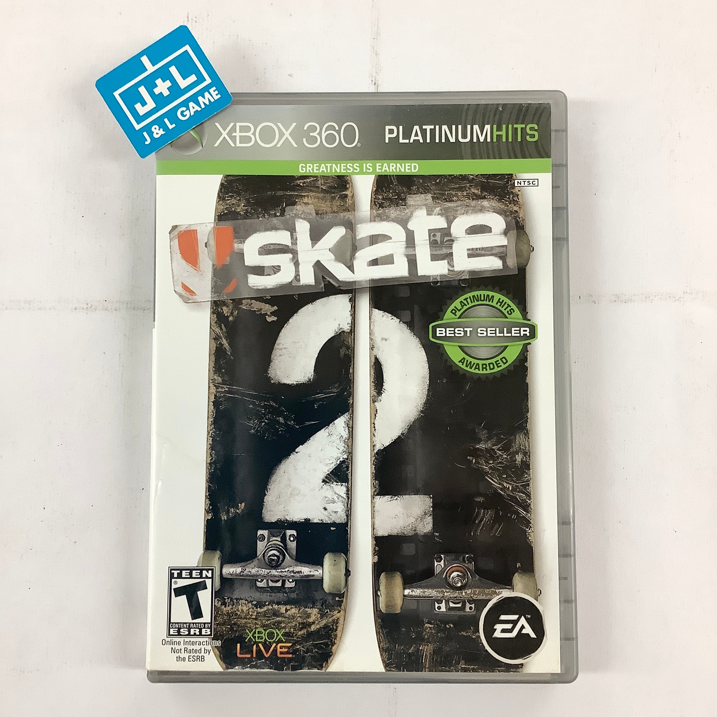 Skate 2 (Platinum Hits) - Xbox 360 [Pre-Owned] Video Games EA Games   