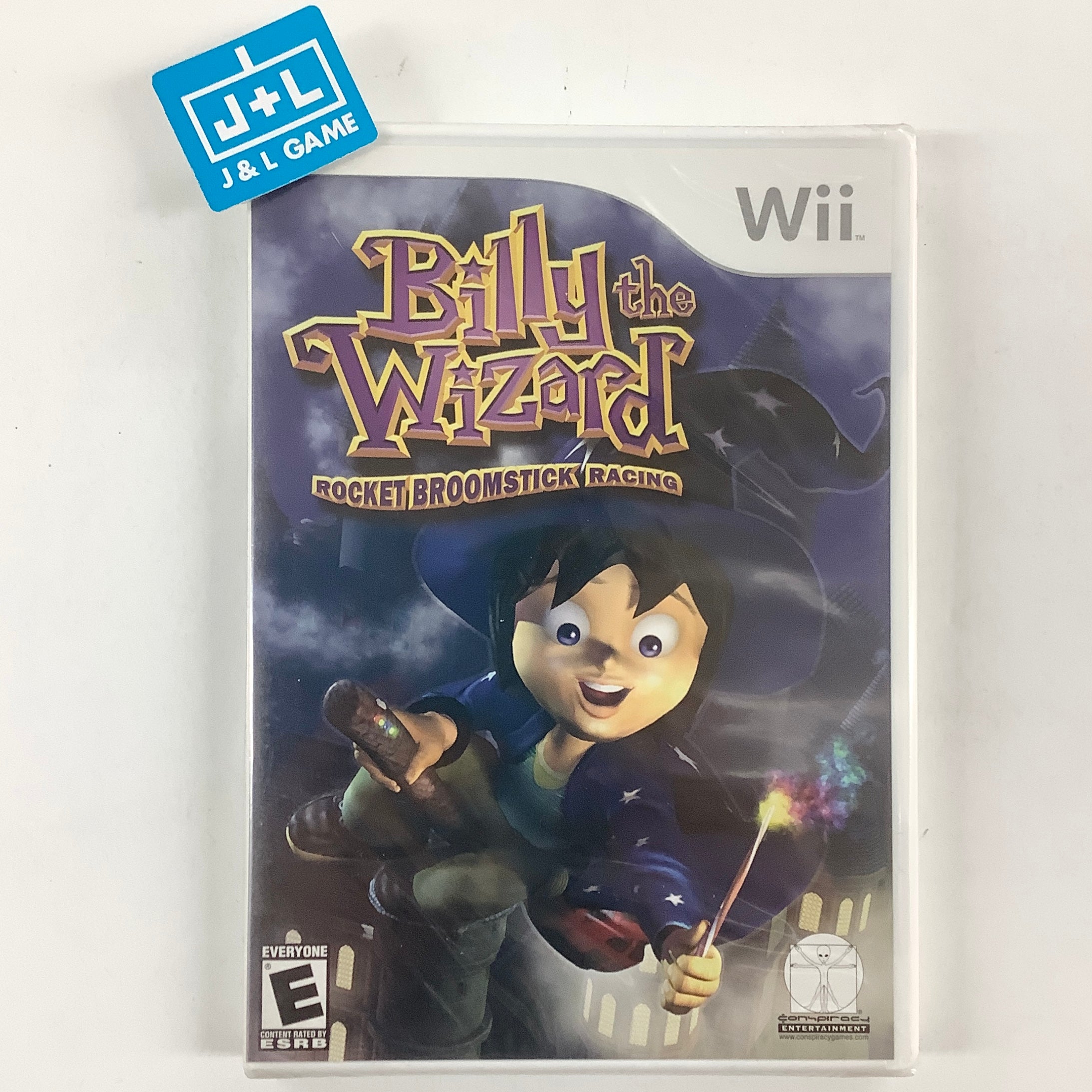 Billy the Wizard: Rocket Broomstick Racing - Nintendo Wii Video Games Conspiracy Entertainment   