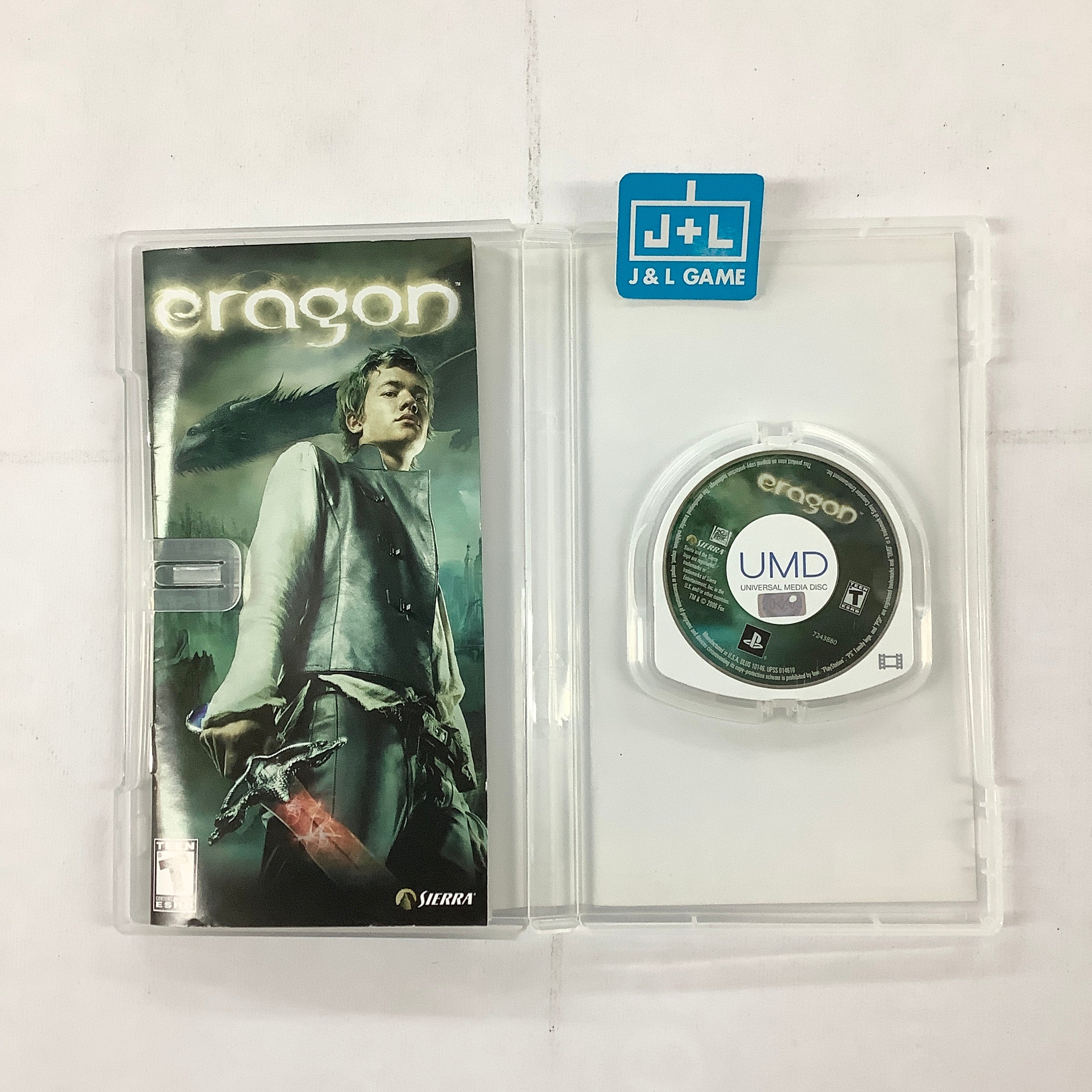 Eragon - Sony PSP [Pre-Owned] Video Games Sierra Entertainment   