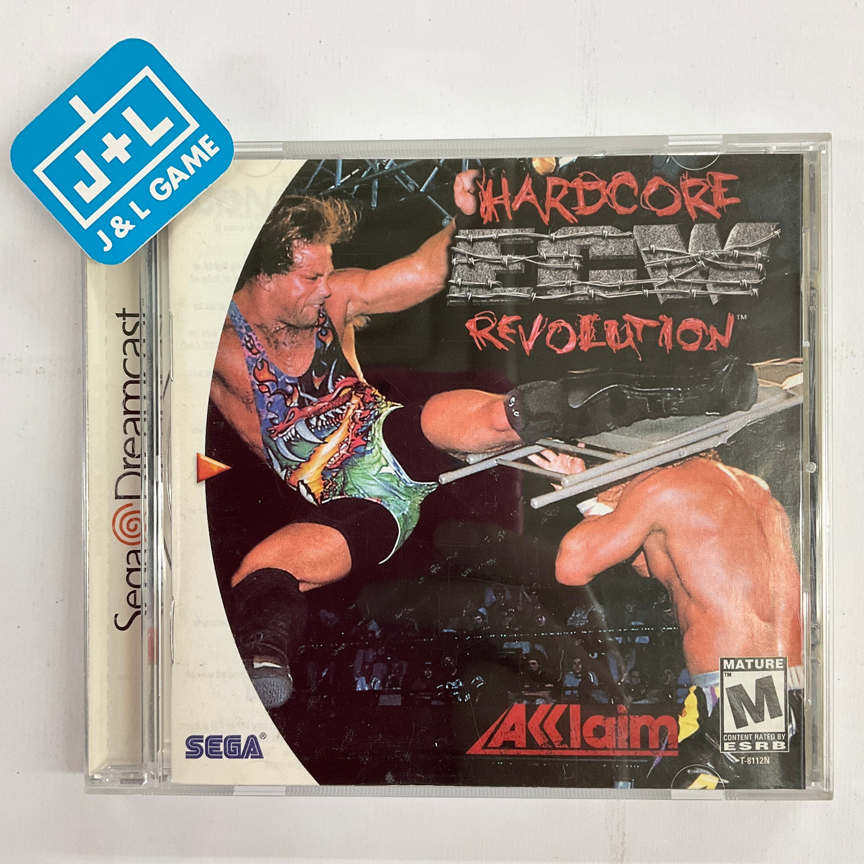 ECW Hardcore Revolution - (DC) SEGA Dreamcast [Pre-Owned] Video Games Acclaim   