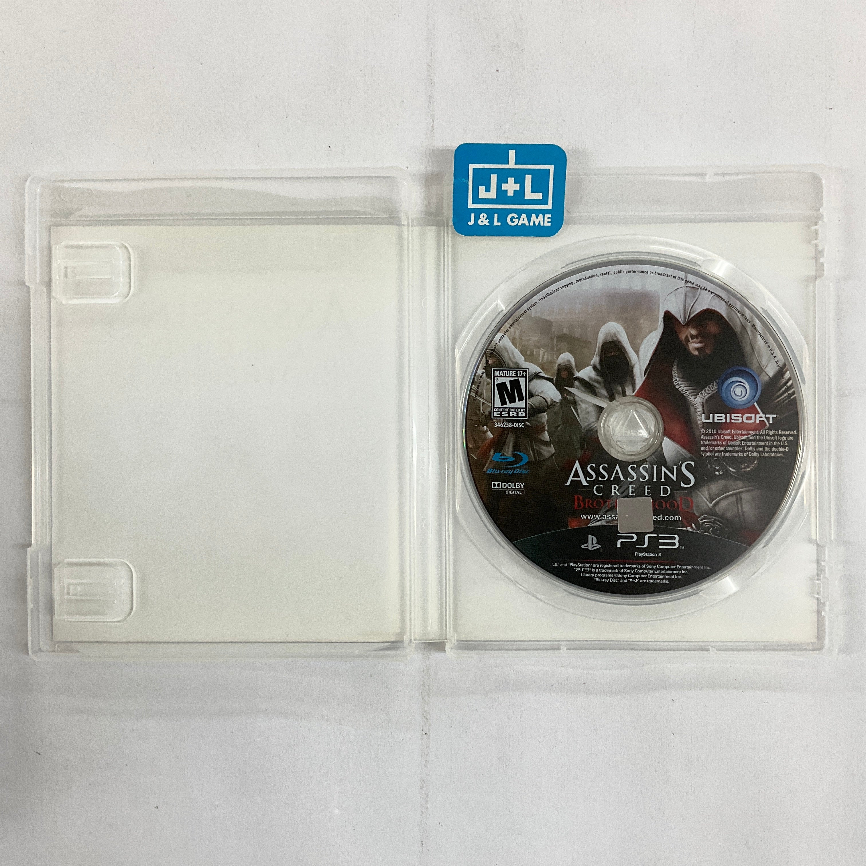 Assassin's Creed: Brotherhood - (PS3) PlayStation 3 [Pre-Owned] Video Games Ubisoft   