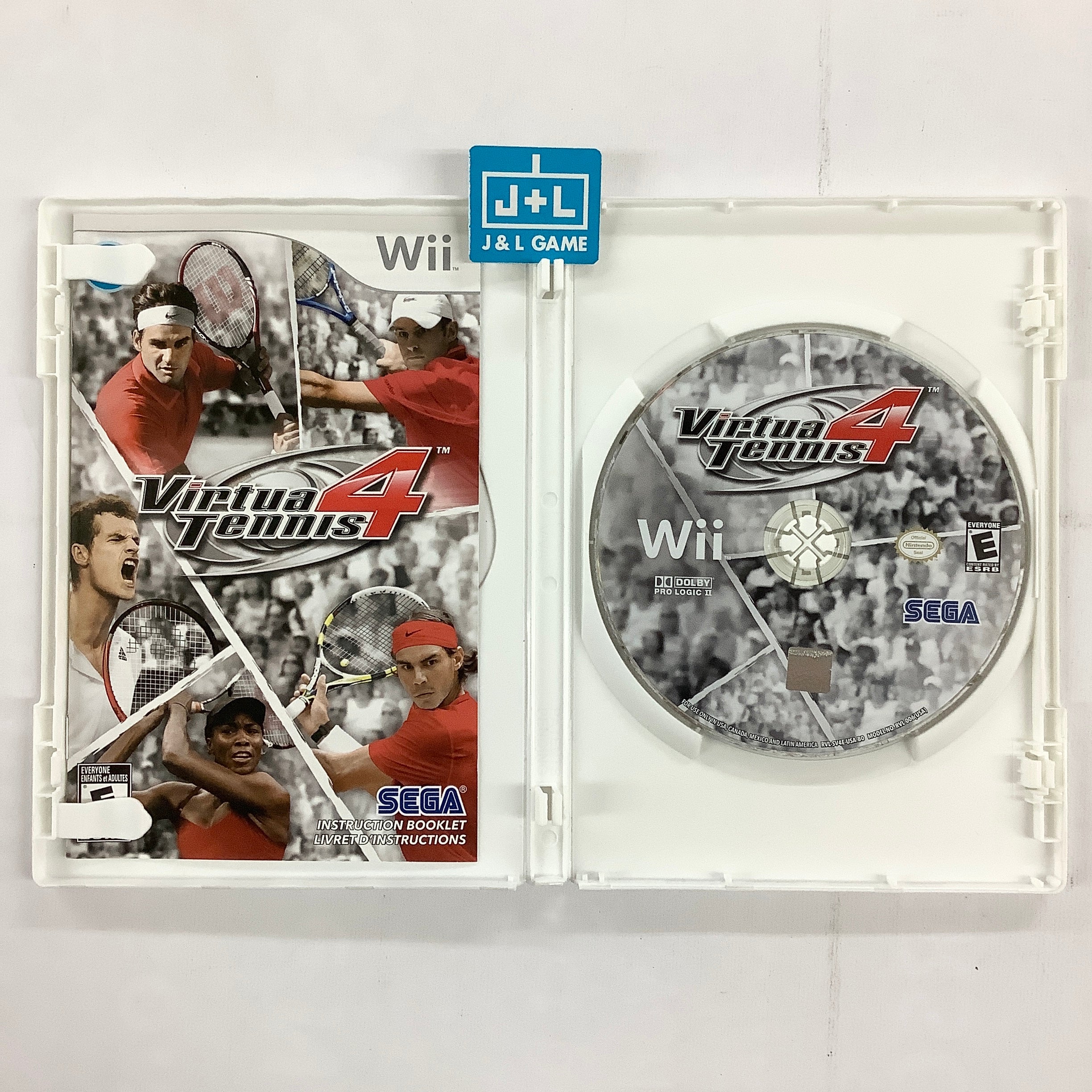 Virtua Tennis 4 - Nintendo Wii [Pre-Owned] Video Games Sega   