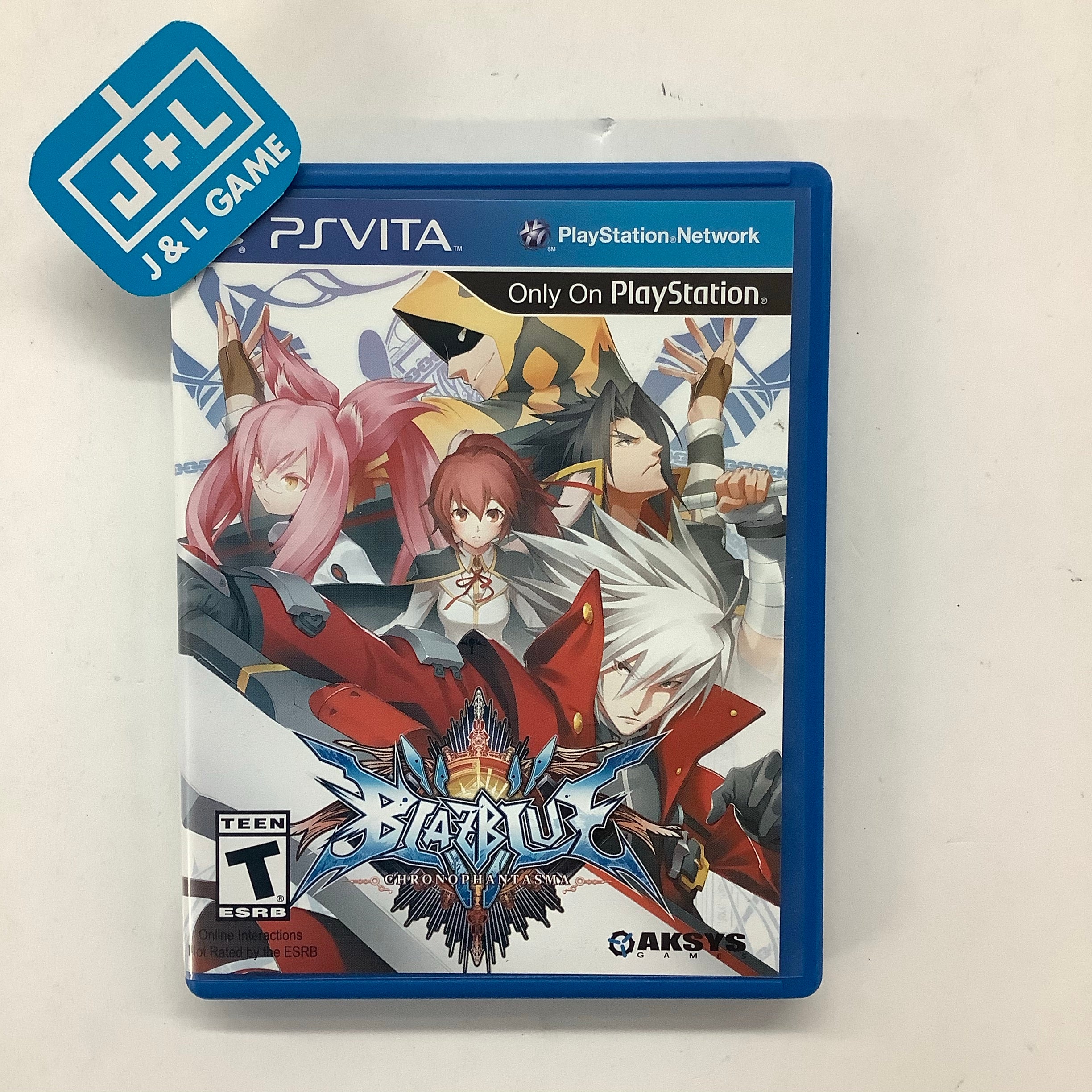 BlazBlue: Chrono Phantasma - (PSV) PlayStation Vita [Pre-Owned] Video Games Aksys Games   