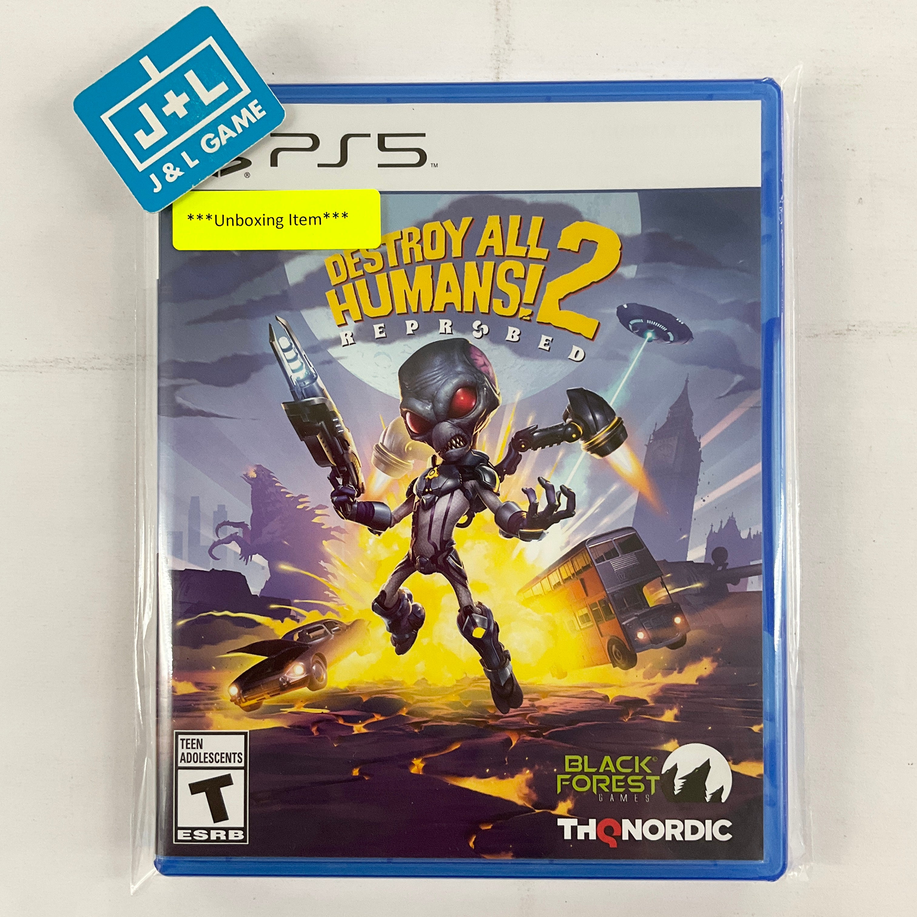 Destroy All Humans! 2 Reprobed - (PS5) PlayStation 5 [UNBOXING] Video Games THQ Nordic   