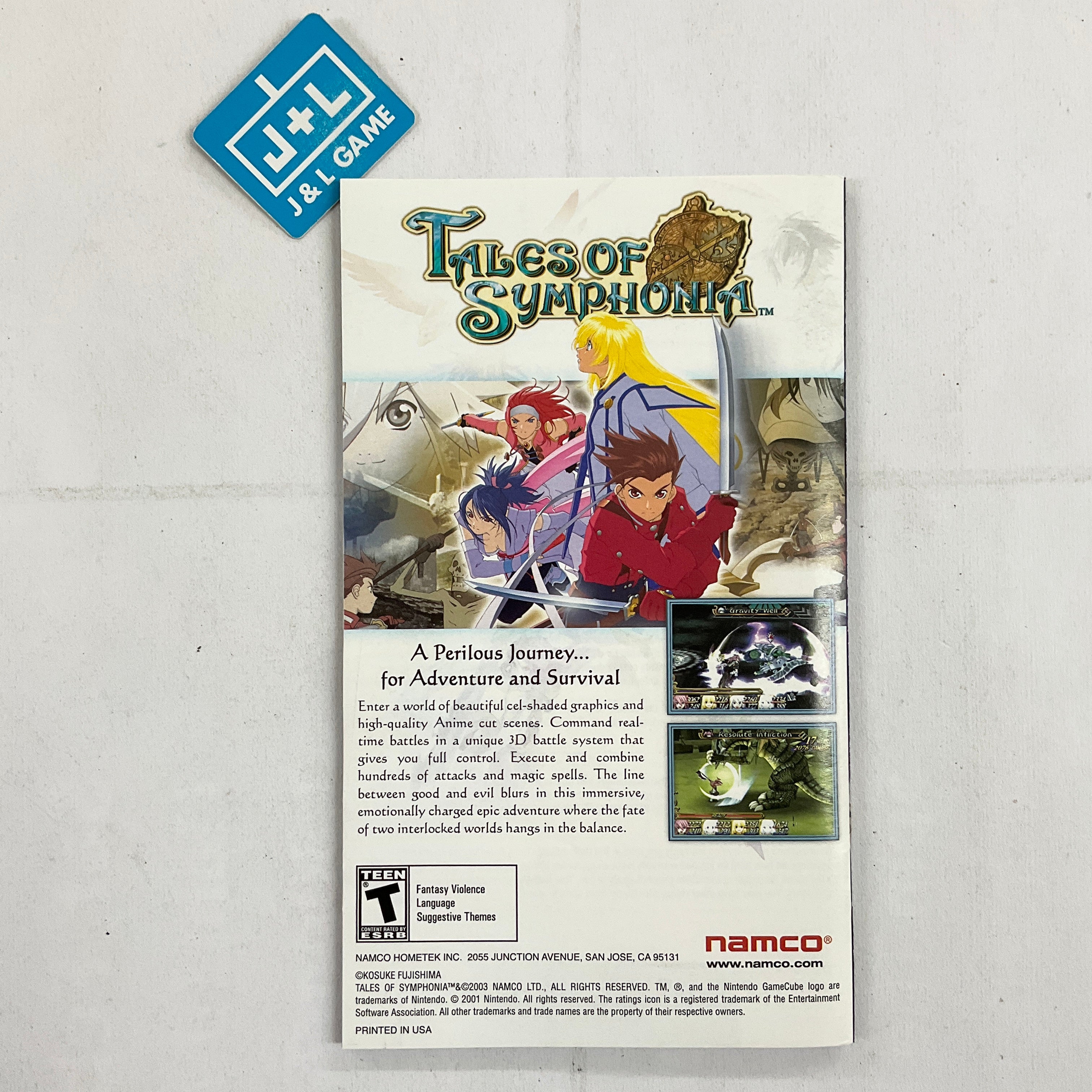 Baten Kaitos: Eternal Wings and the Lost Ocean - (GC) GameCube [Pre-Owned] Video Games Namco   