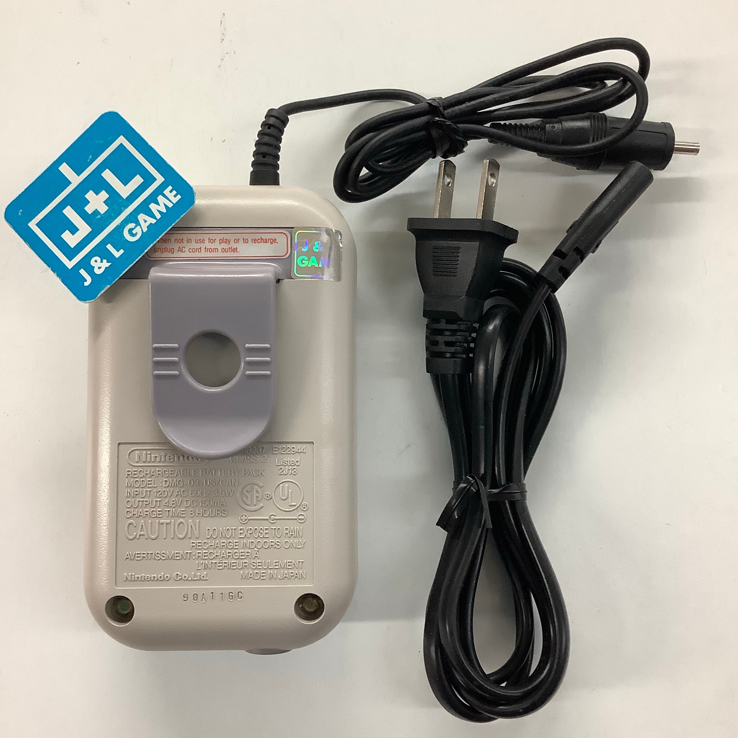 Original Game Boy Rechargeable Battery Pack/AC Adapter - (GB) Game Boy [Pre-Owned] Accessories SEGA   