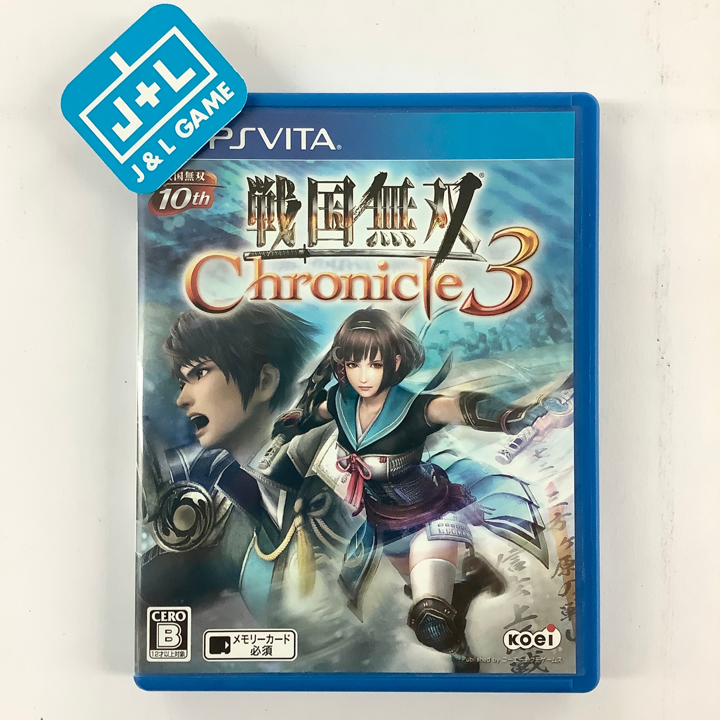 Sengoku Musou Chronicle 3 - (PSV) PlayStation Vita [Pre-Owned] (Japanese Import) Video Games Koei Tecmo Games   