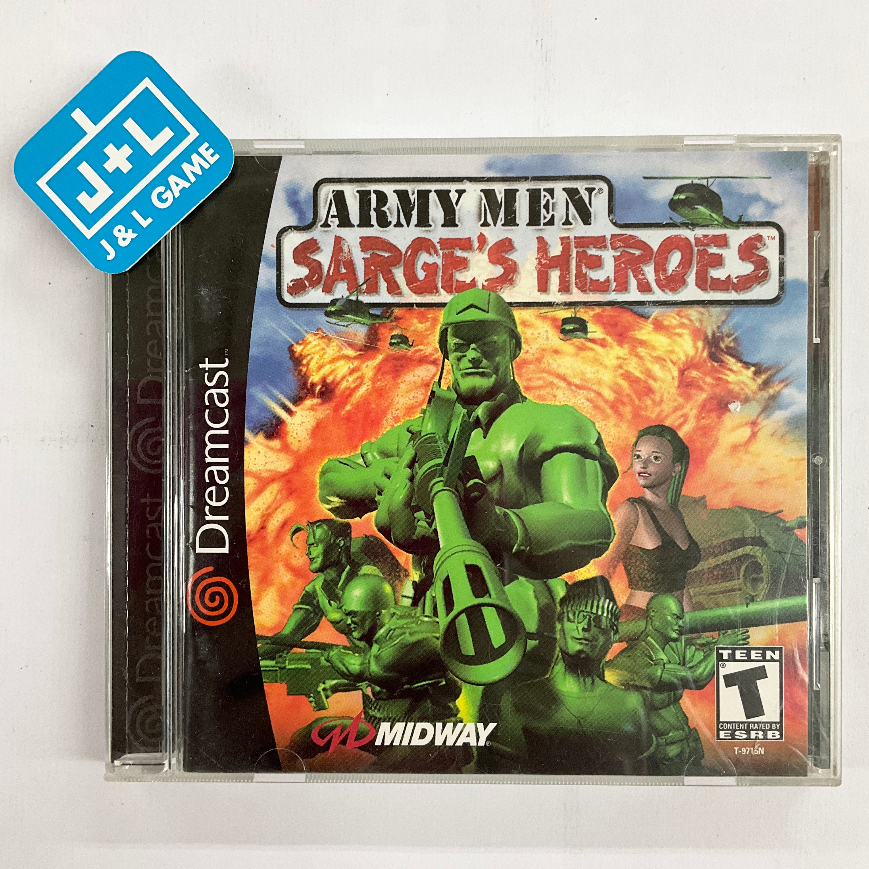 Army Men: Sarge's Heroes - (DC) SEGA Dreamcast [Pre-Owned] Video Games J&L Video Games New York City   