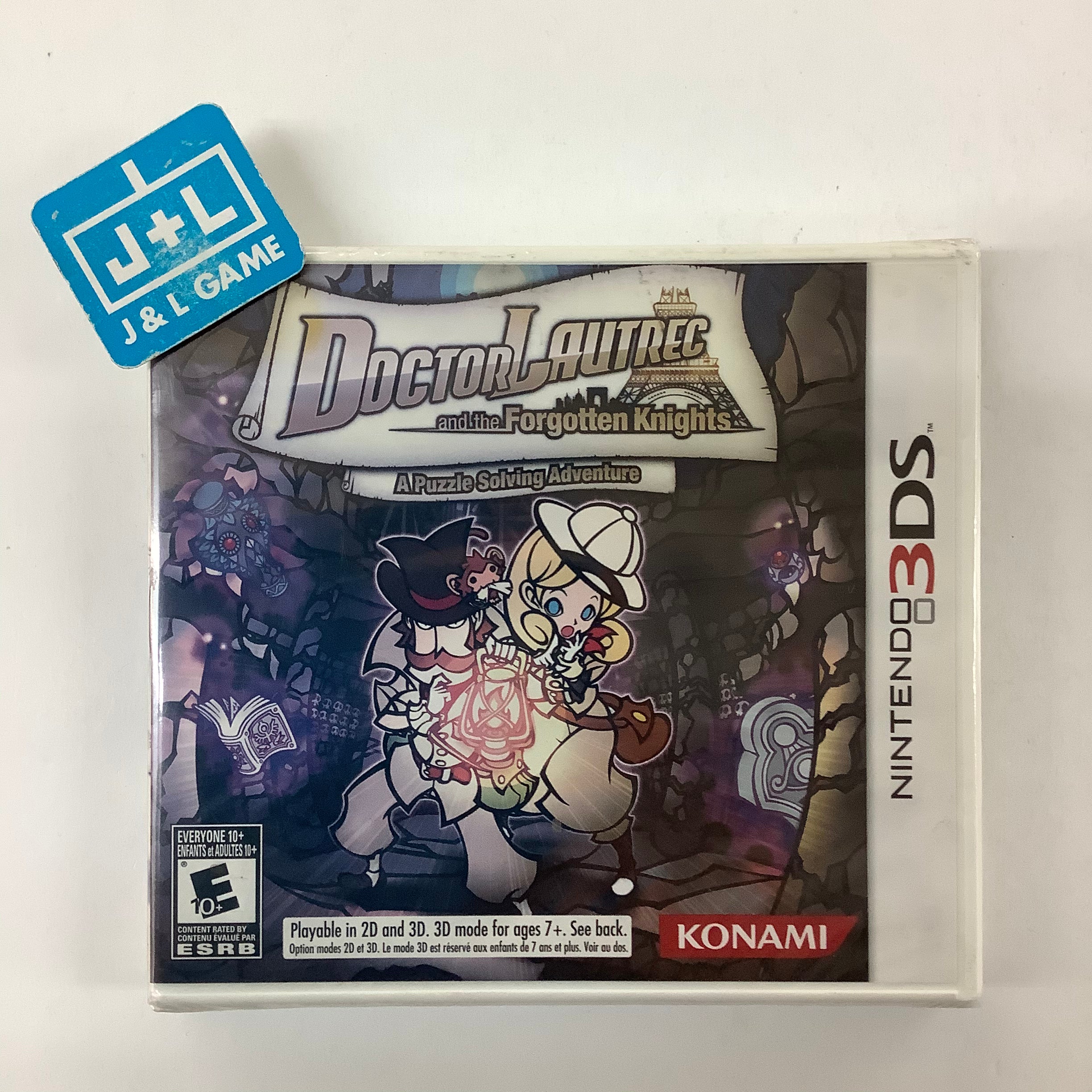 Doctor Lautrec and the Forgotten Knights - Nintendo 3DS Video Games Konami   