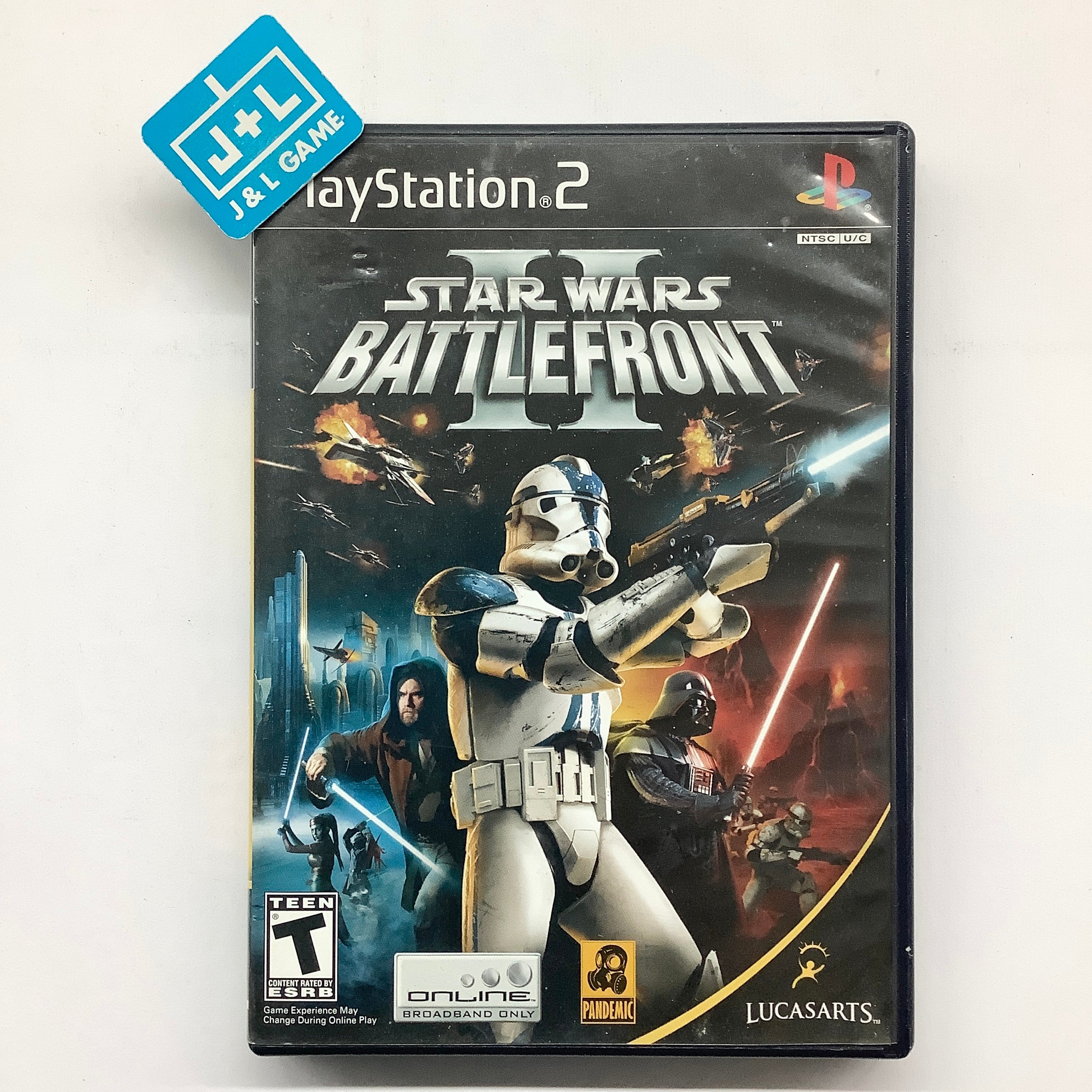 Star Wars: Battlefront II - (PS2) PlayStation 2 [Pre-Owned] Video Games LucasArts   