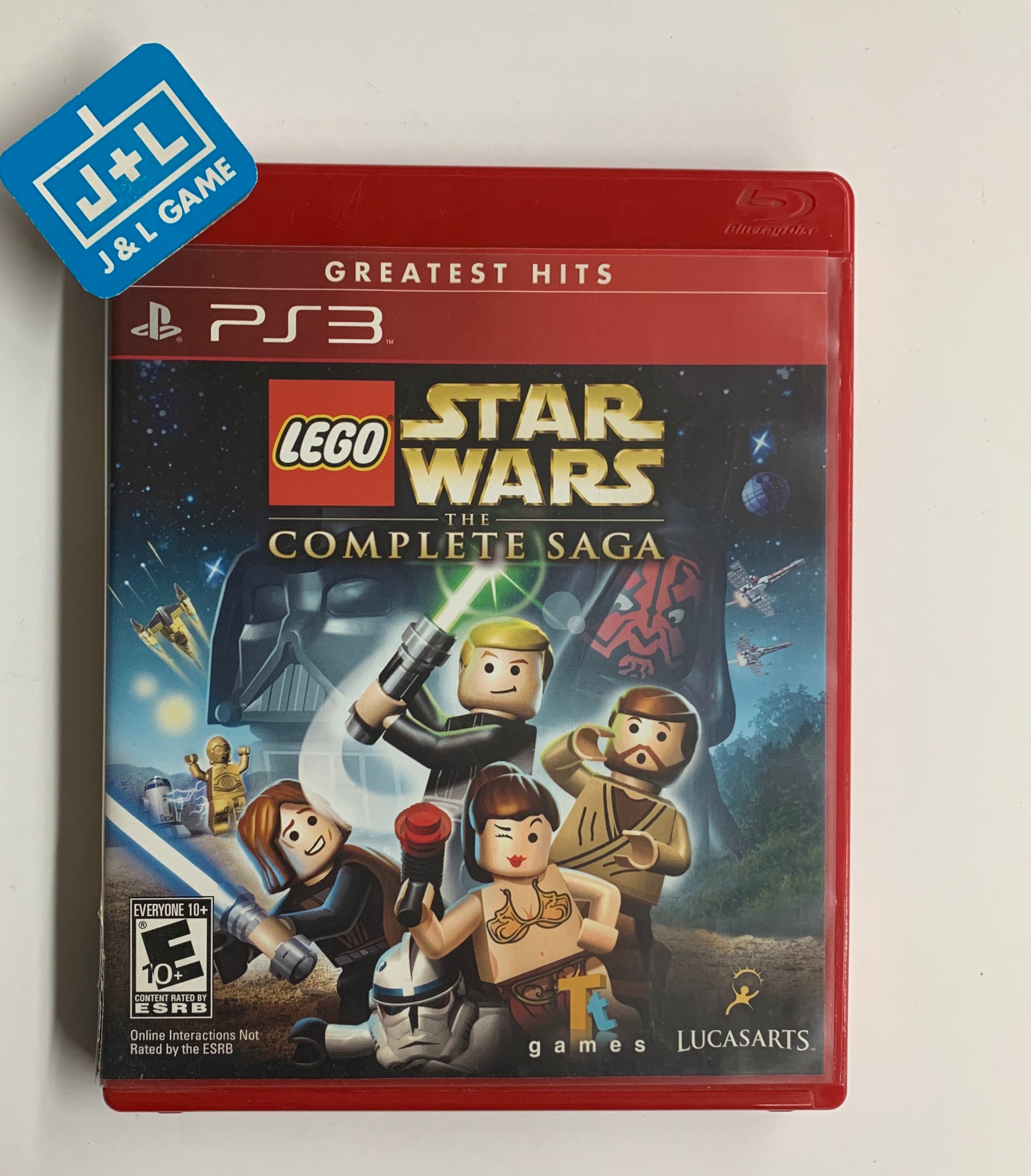 LEGO Star Wars: The Complete Saga (Greatest Hits) - (PS3) PlayStation 3 [Pre-Owned] Video Games LucasArts   