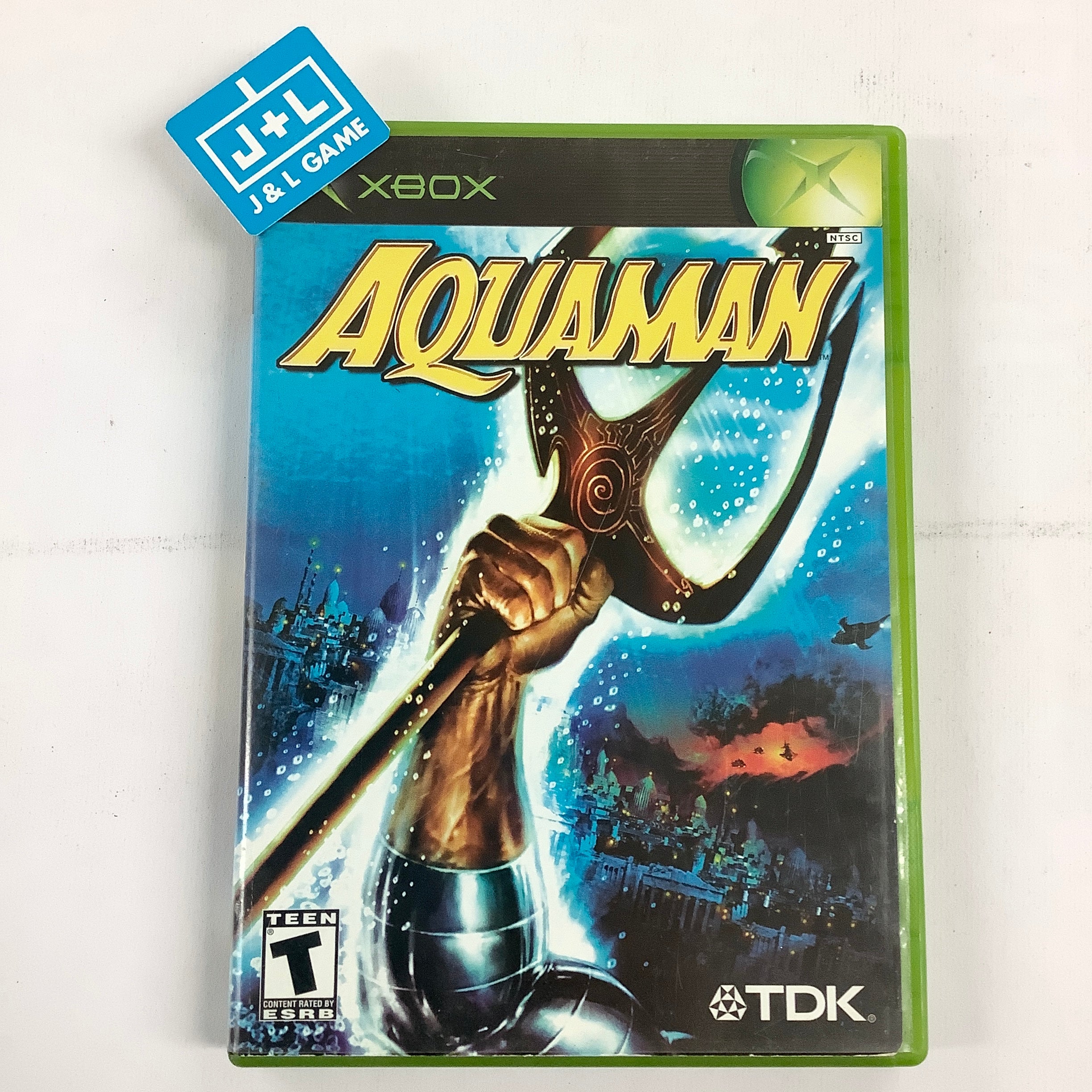 Aquaman: Battle for Atlantis - (XB) Xbox [Pre-Owned] Video Games TDK Mediactive   