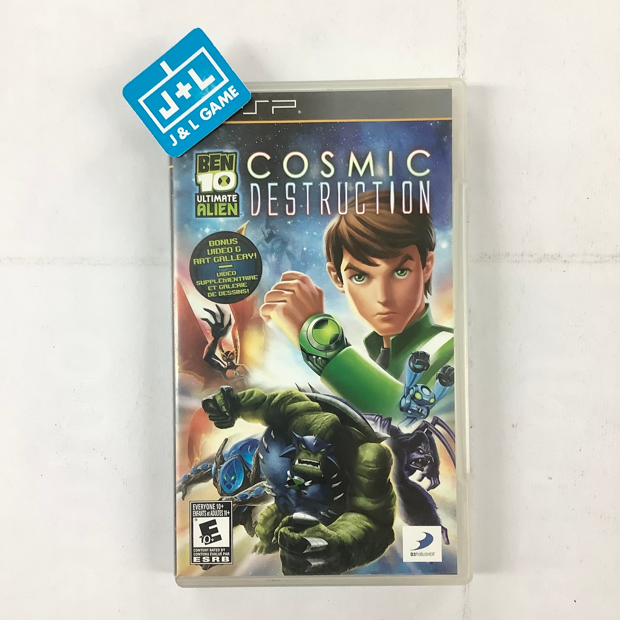 Ben 10 Ultimate Alien Cosmic Destruction - Sony PSP [Pre-Owned] Video Games D3 Publisher   