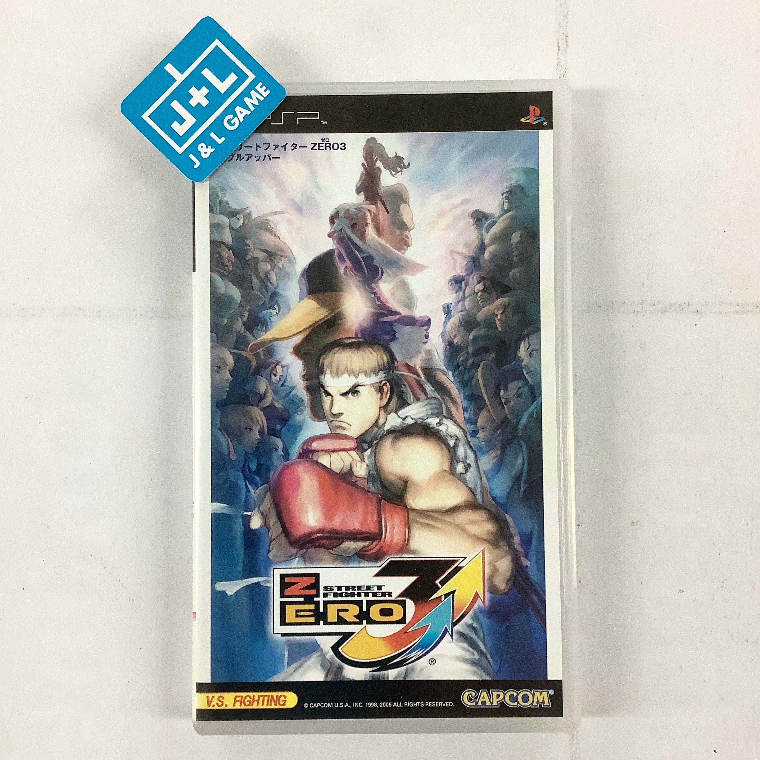 Street Fighter Zero 3 Double Upper (Japanese Sub) - Sony PSP [Pre-Owned] (Asia Import) Video Games Capcom   