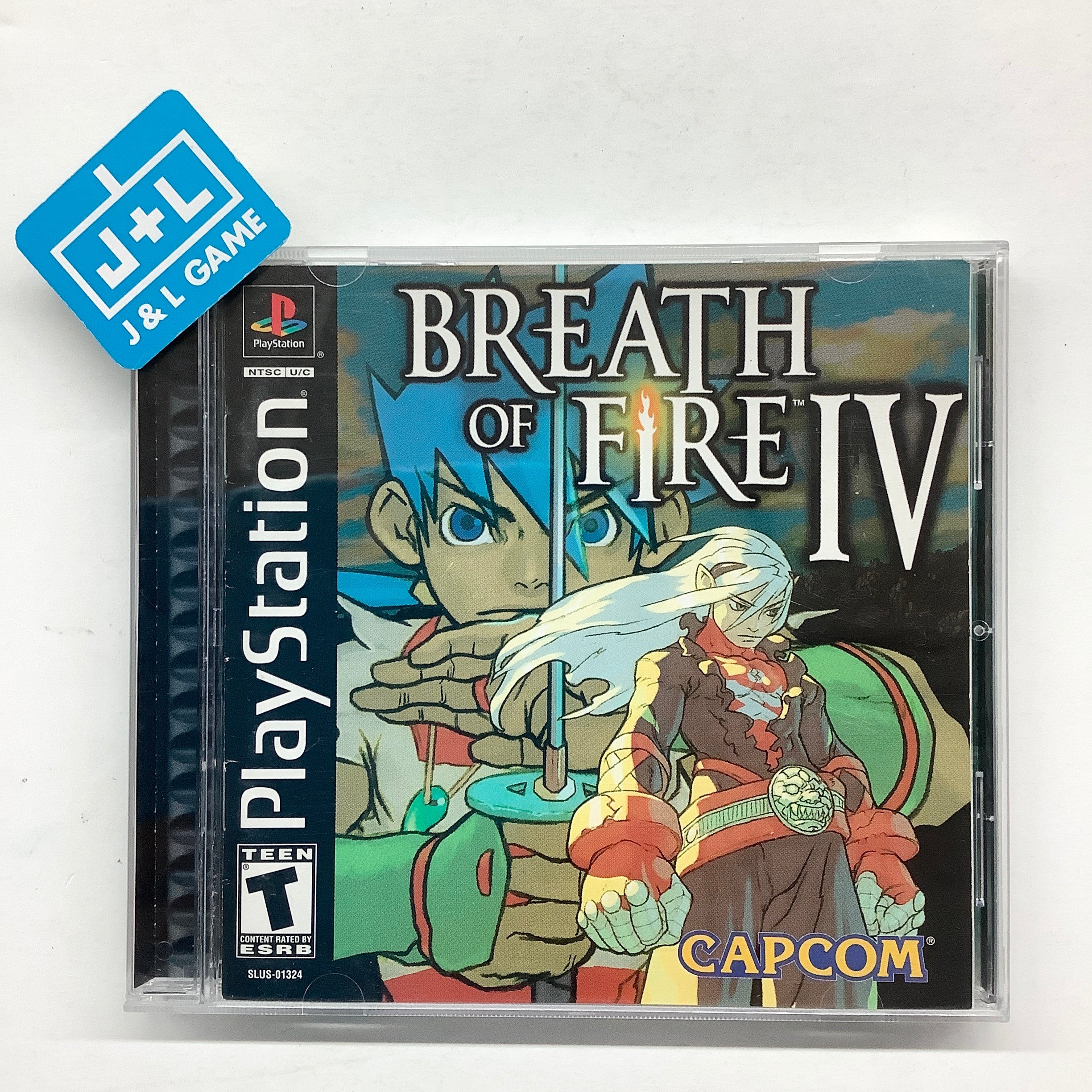 Breath of Fire IV - (PS1) PlayStation 1 [Pre-Owned] Video Games Capcom   