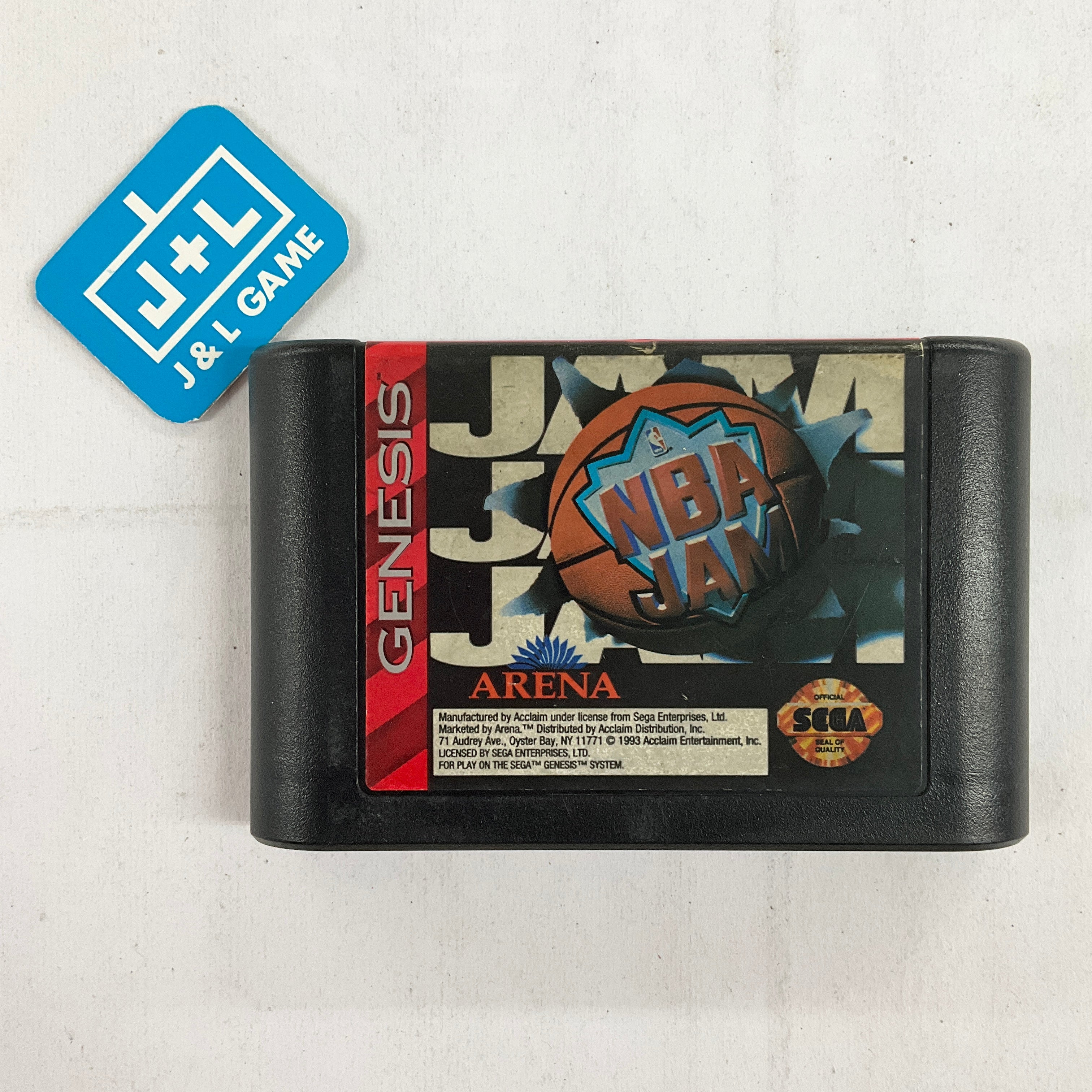 NBA Jam - (SG) SEGA Genesis [Pre-Owned] Video Games Arena   