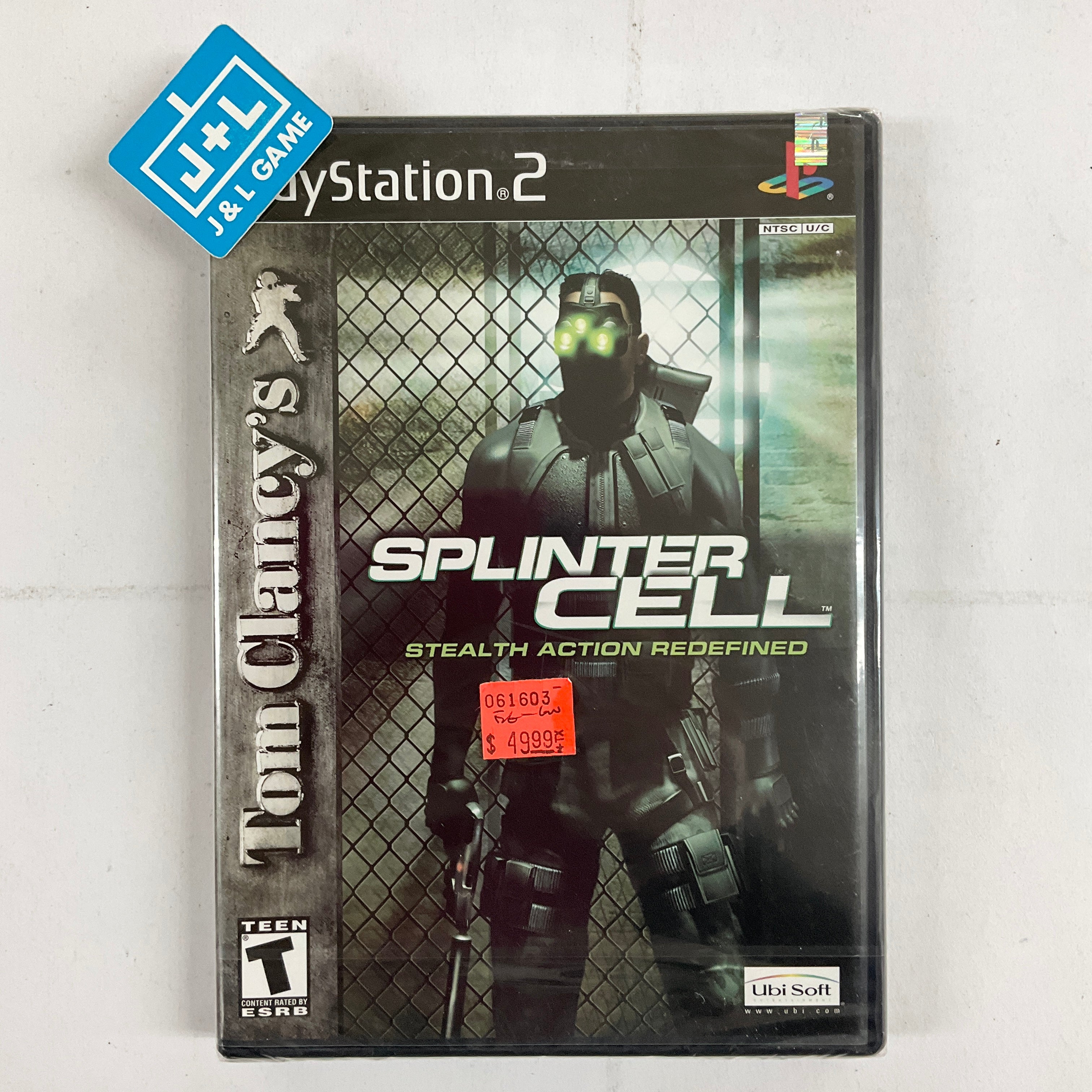 Tom Clancy's Splinter Cell - (PS2) PlayStation 2 Video Games Ubisoft   