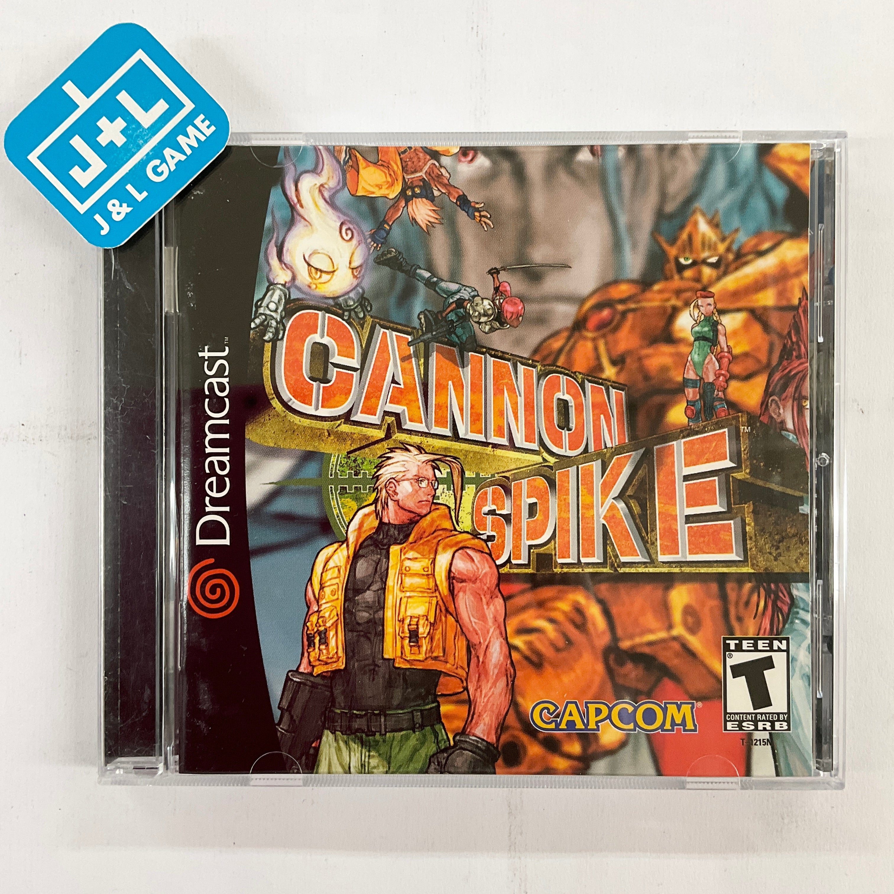 Cannon Spike - (DC) SEGA Dreamcast [Pre-Owned] Video Games Capcom   