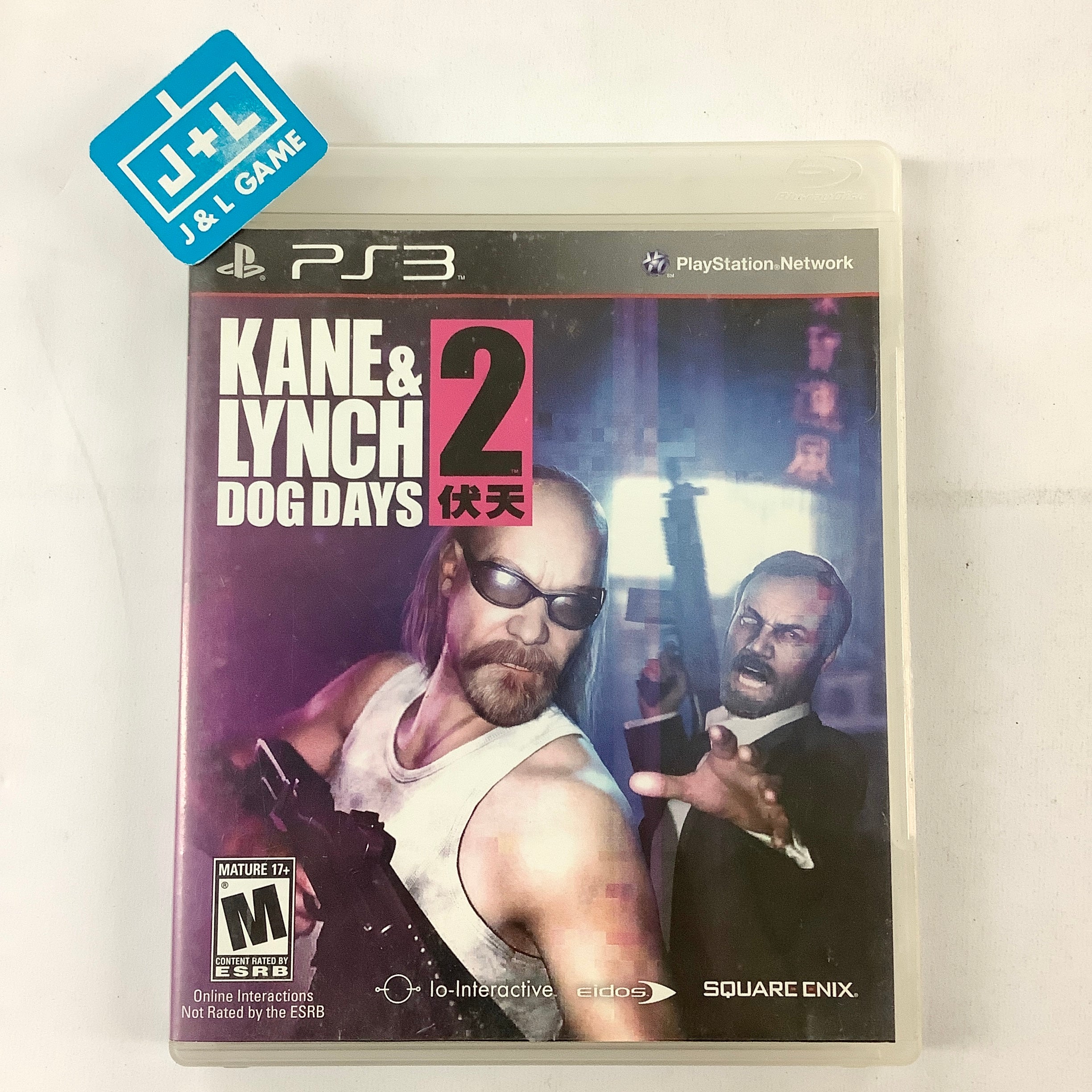 Kane & Lynch 2: Dog Days - (PS3) PlayStation 3 [Pre-Owned] Video Games Square Enix   