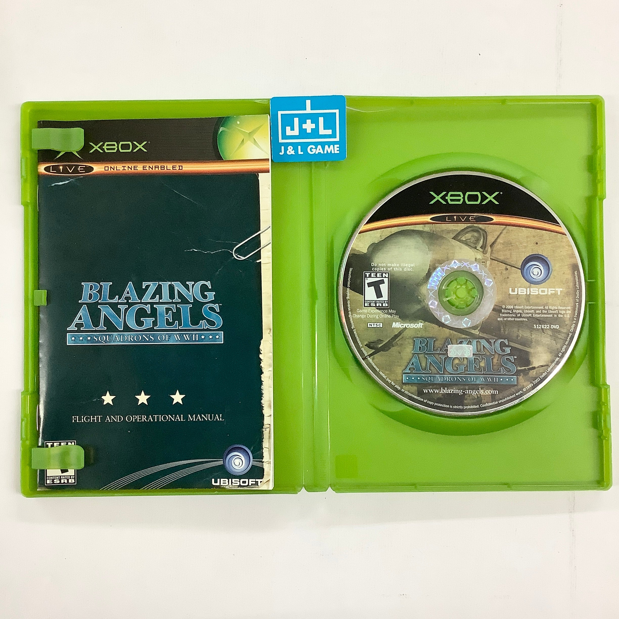 Blazing Angels: Squadrons of WWII - (XB) Xbox [Pre-Owned] Video Games Ubisoft   