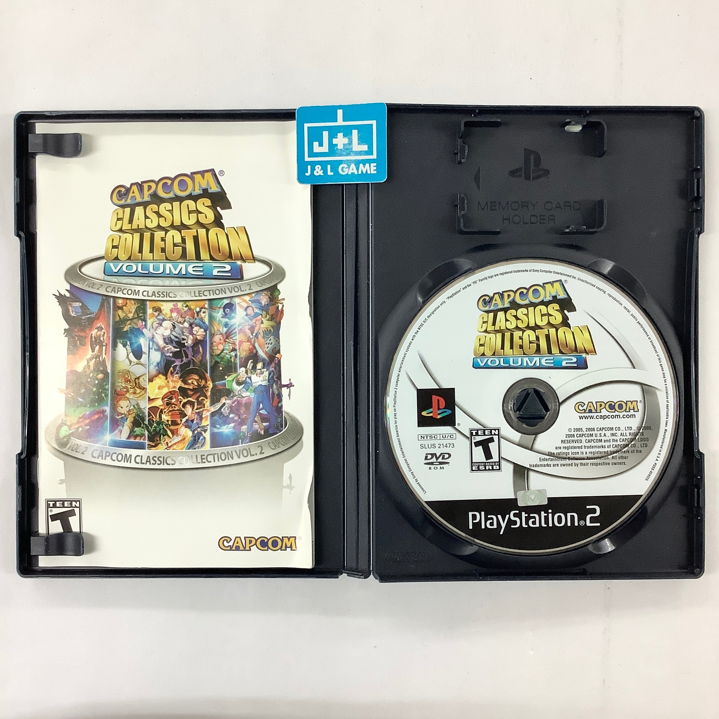 Capcom Classics Collection Volume 2 - (PS2) PlayStation 2 [Pre-Owned] Video Games Capcom   