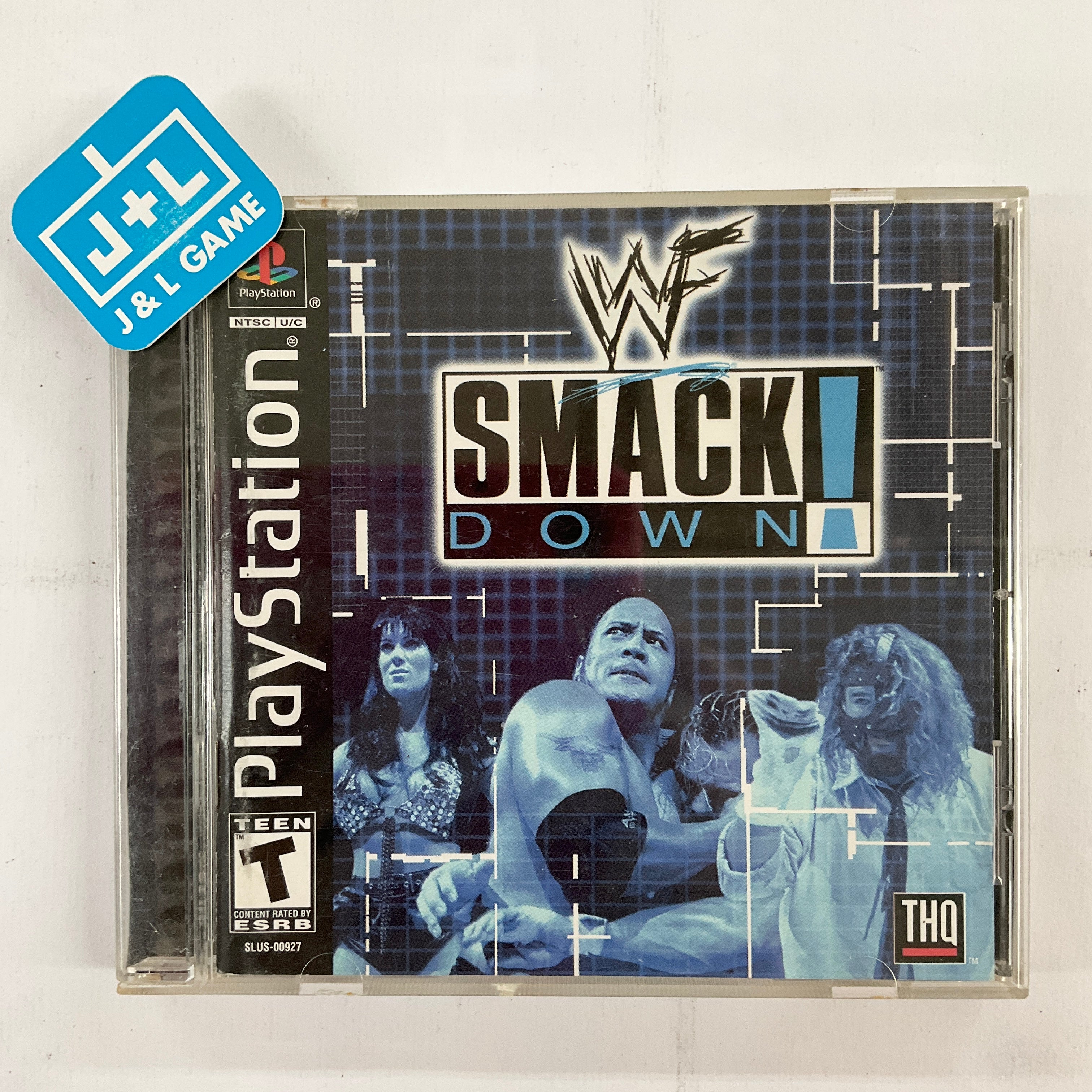 WWF SmackDown! - (PS1) PlayStation 1 [Pre-Owned] Video Games THQ   