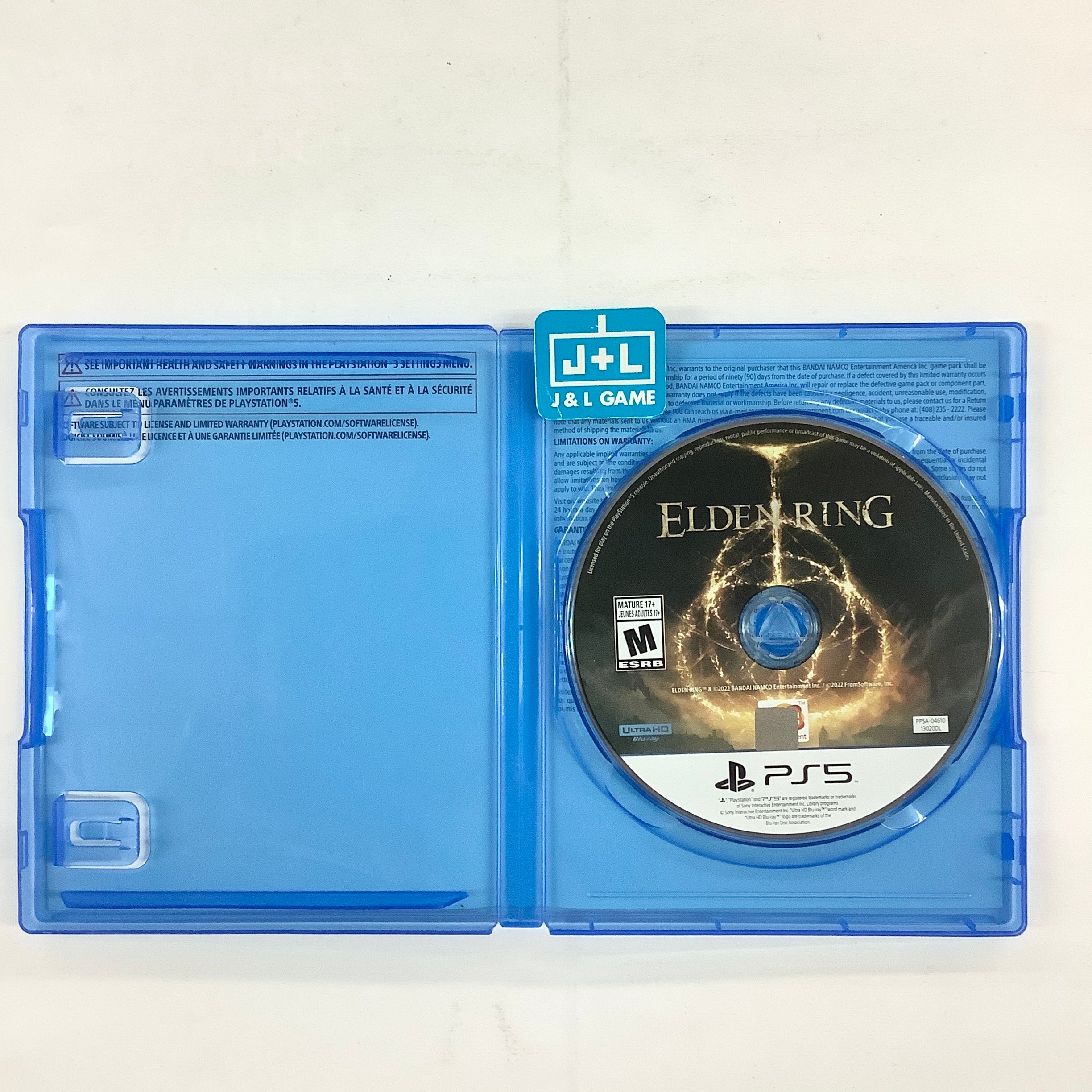 Elden Ring - (PS5) PlayStation 5 [Pre-Owned] Video Games BANDAI NAMCO Entertainment   