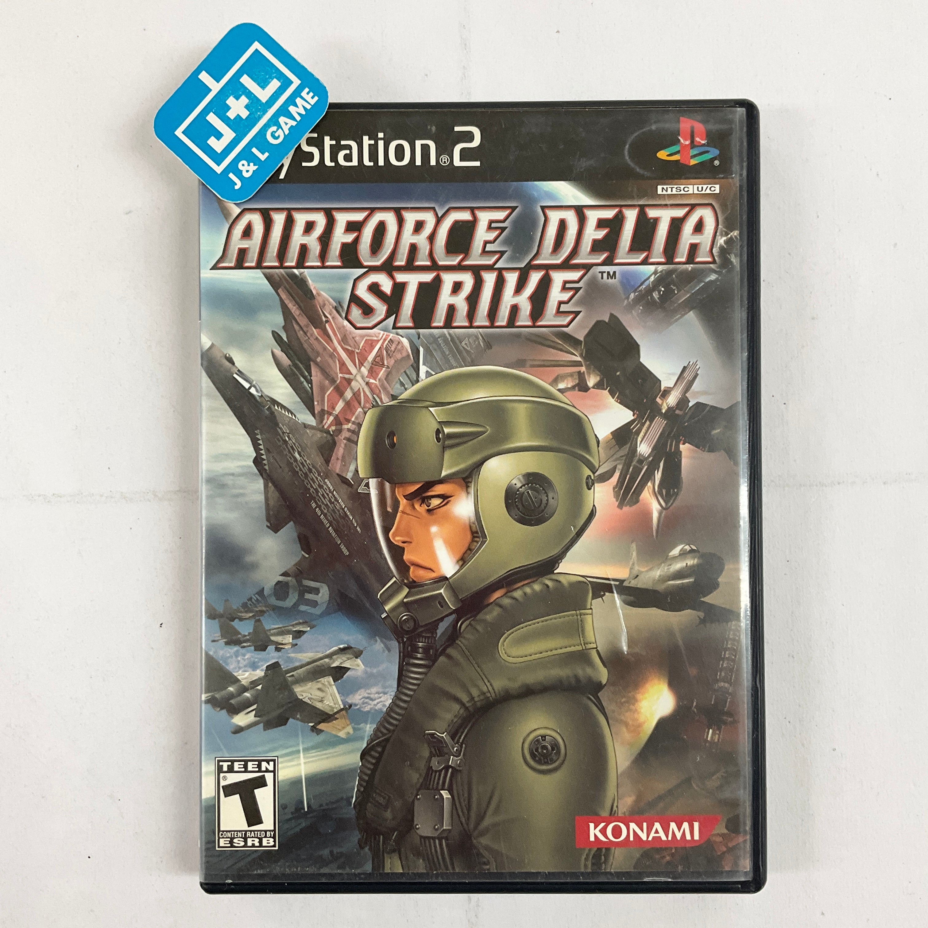 AirForce Delta Strike - (PS2) PlayStation 2 [Pre-Owned] Video Games Konami   