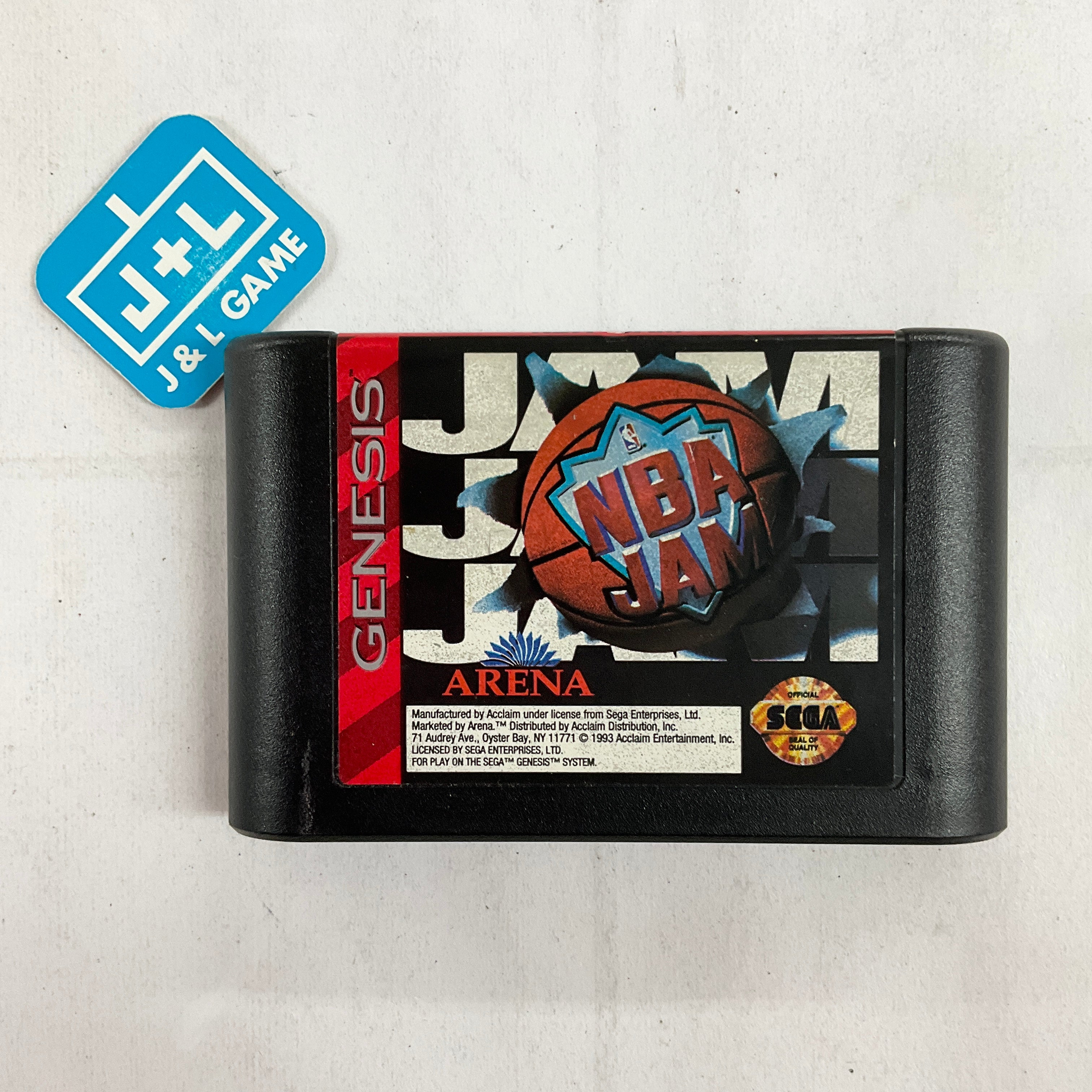 NBA Jam - (SG) SEGA Genesis [Pre-Owned] Video Games Arena   