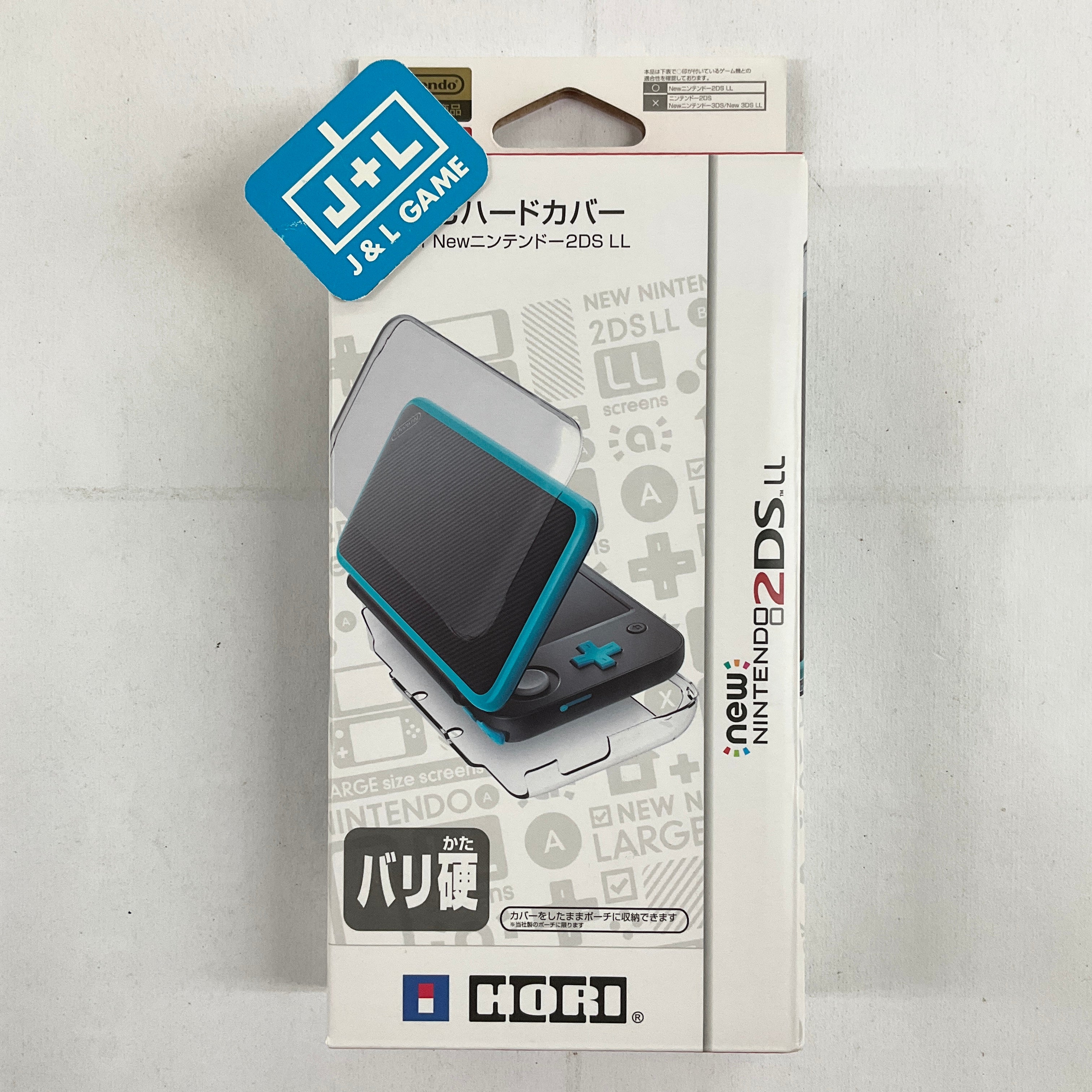 HORI New Nintendo 2DS LL / 2DSXL Hard Crystal Case - Nintendo 3DS (Japanese Import) Accessories HORI   