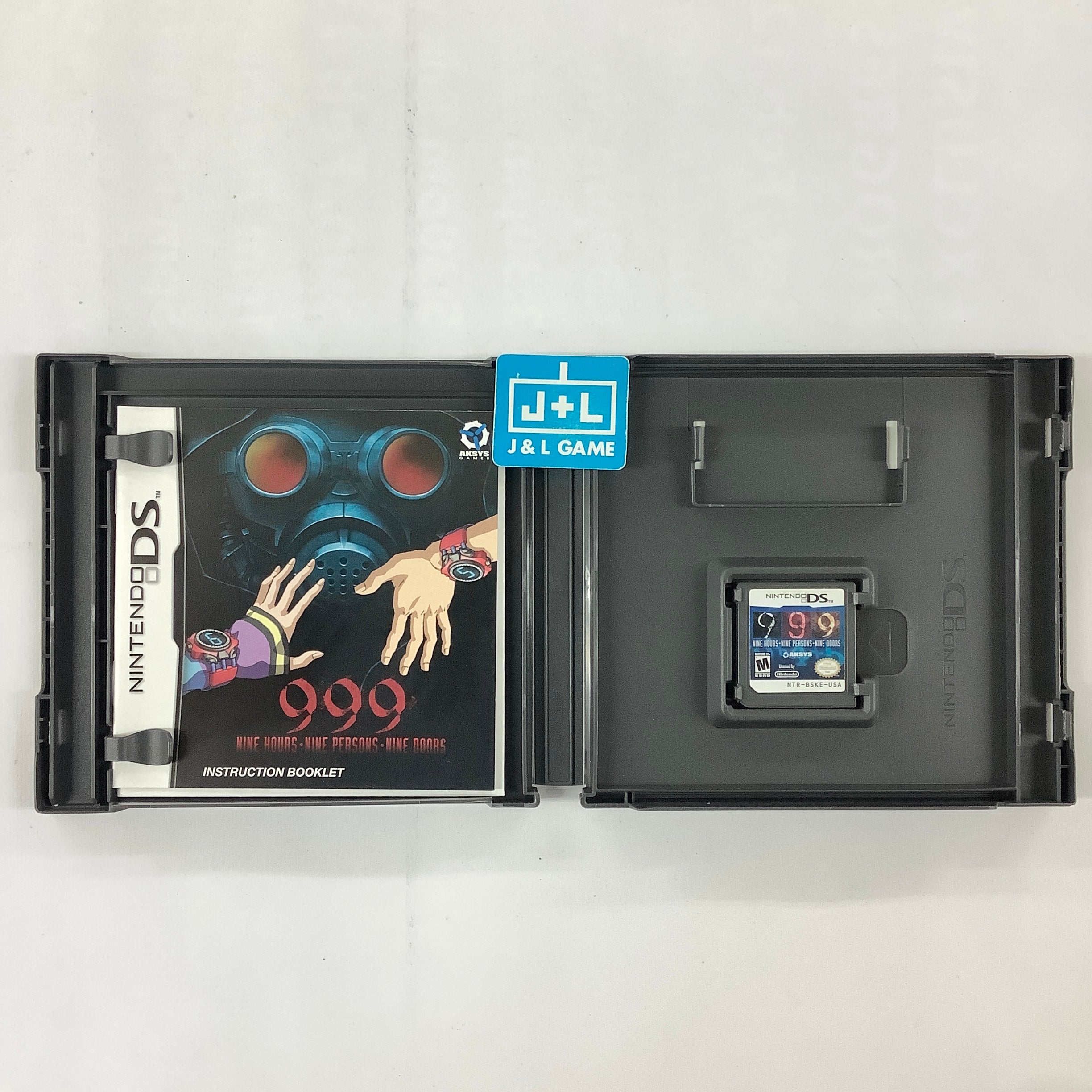 Zero Escape: Nine Hours, Nine Persons, Nine Doors - (NDS) Nintendo DS [Pre-Owned] Video Games Aksys Games   