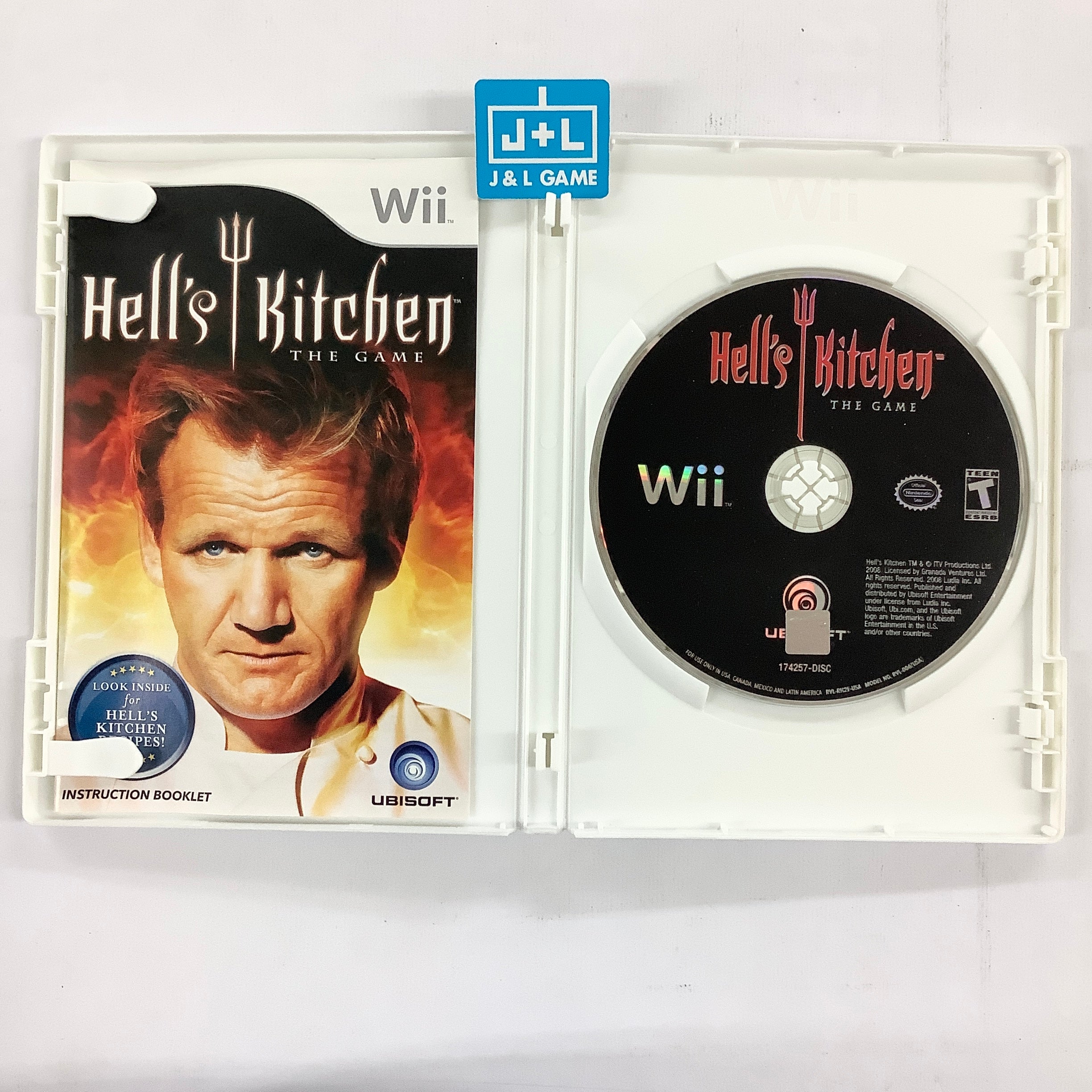 Hell's Kitchen: The Game - Nintendo Wii [Pre-Owned] Video Games Ubisoft   