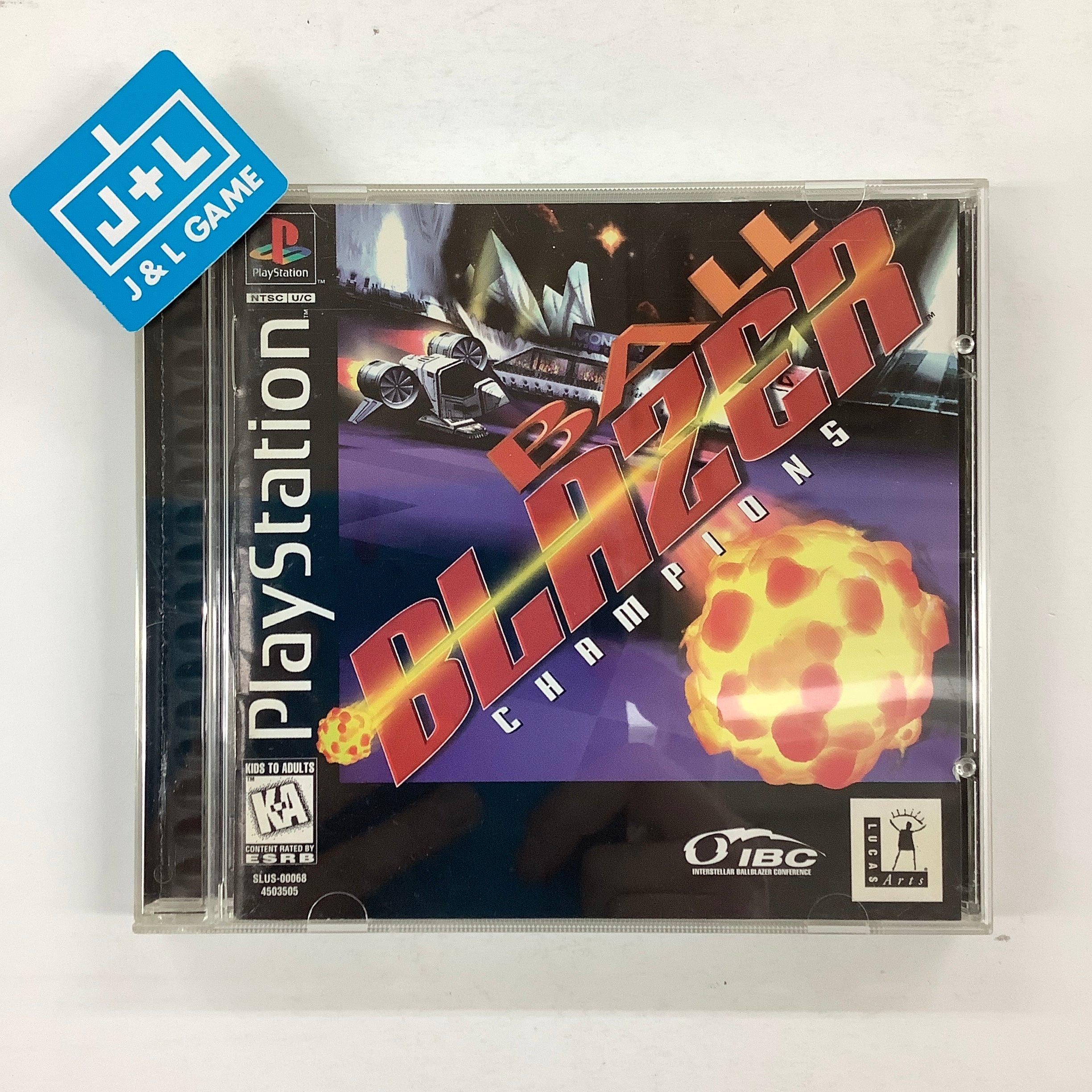 Ballblazer Champions - (PS1) PlayStation 1 [Pre-Owned] Video Games LucasArts   