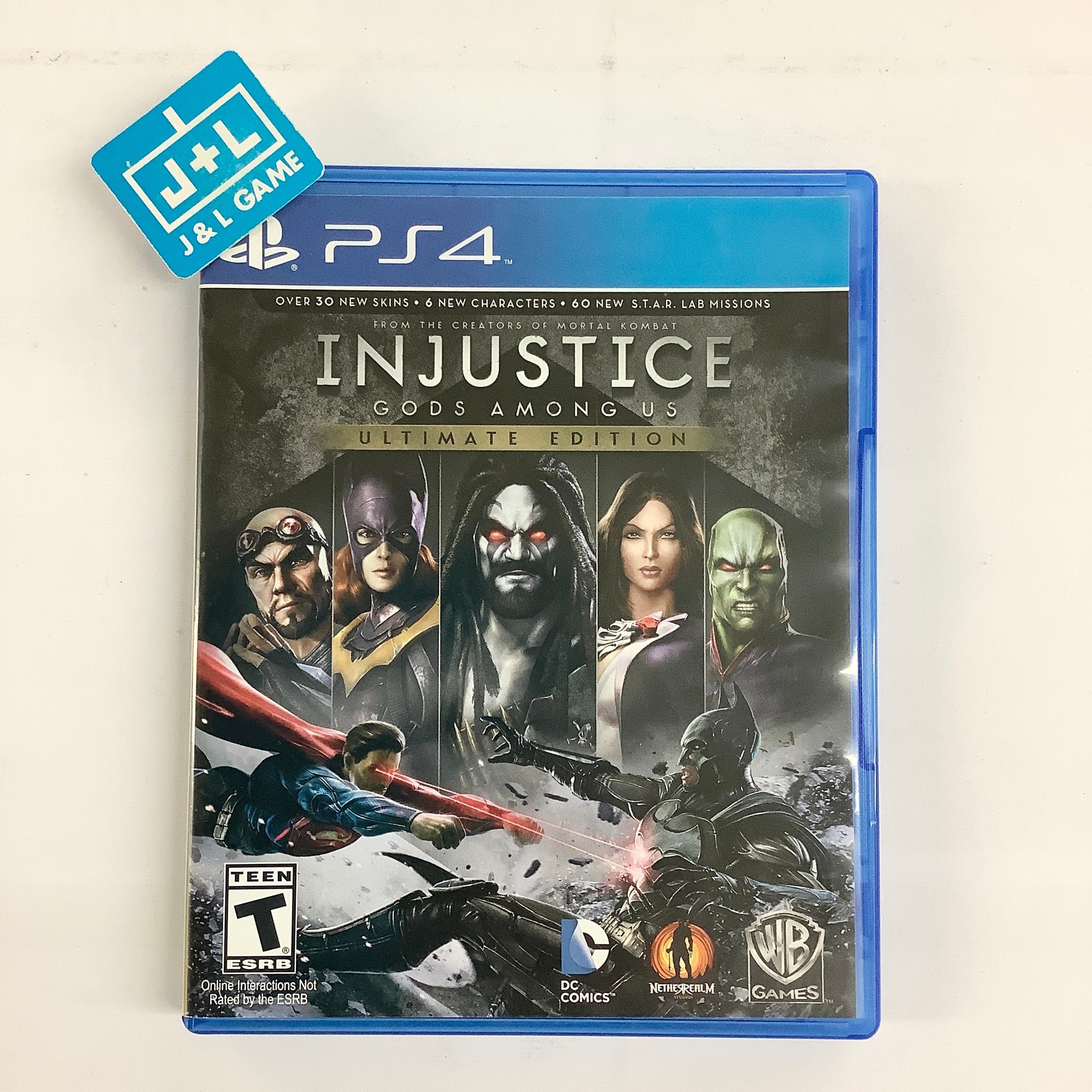 Injustice: Gods Among Us - Ultimate Edition - (PS4) PlayStation 4 [Pre-Owned] Video Games Warner Bros. Interactive Entertainment   