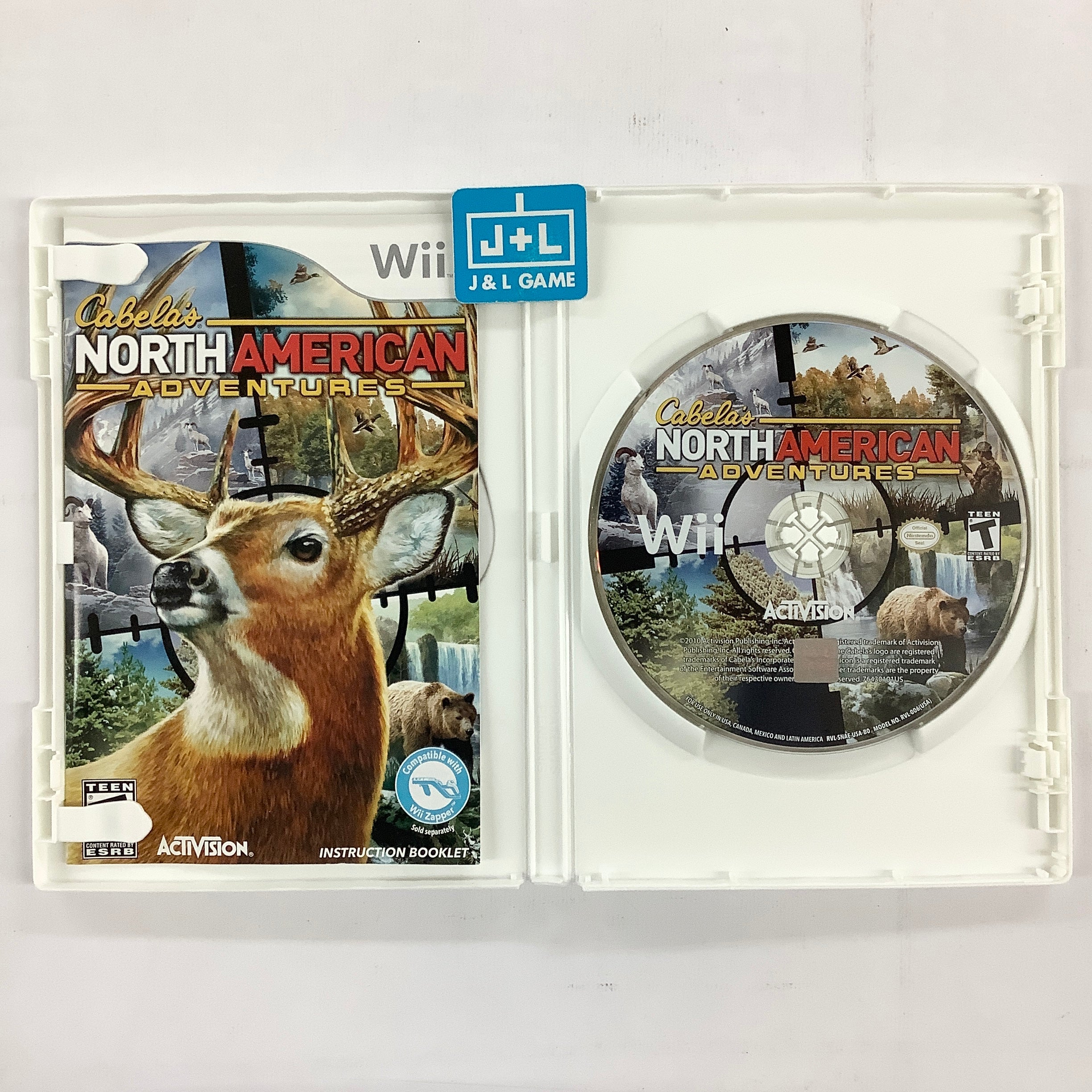 Cabela's North American Adventures - Nintendo Wii [Pre-Owned] Video Games Activision   