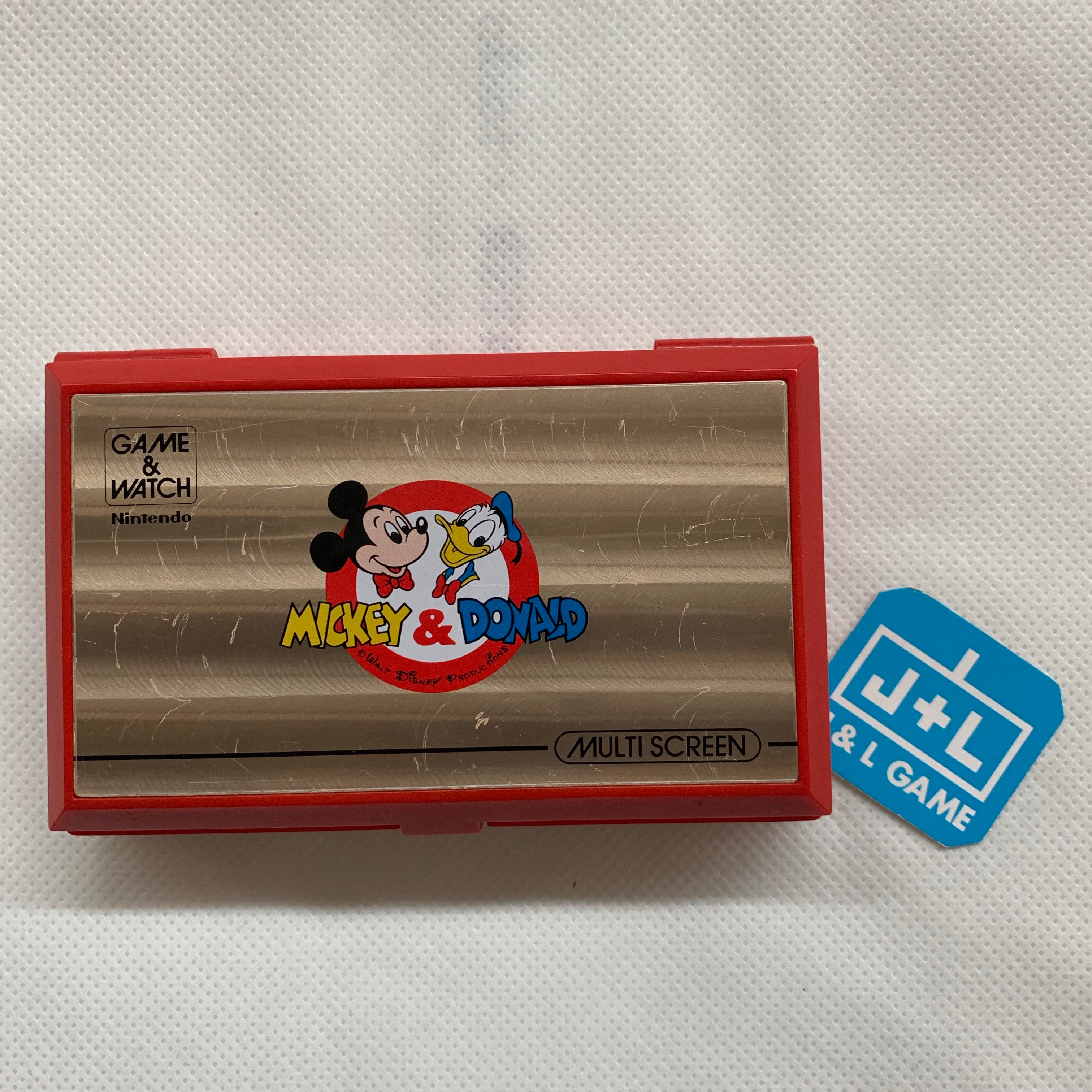 Nintendo Game & Watch: Mickey & Donald Consoles Nintendo   