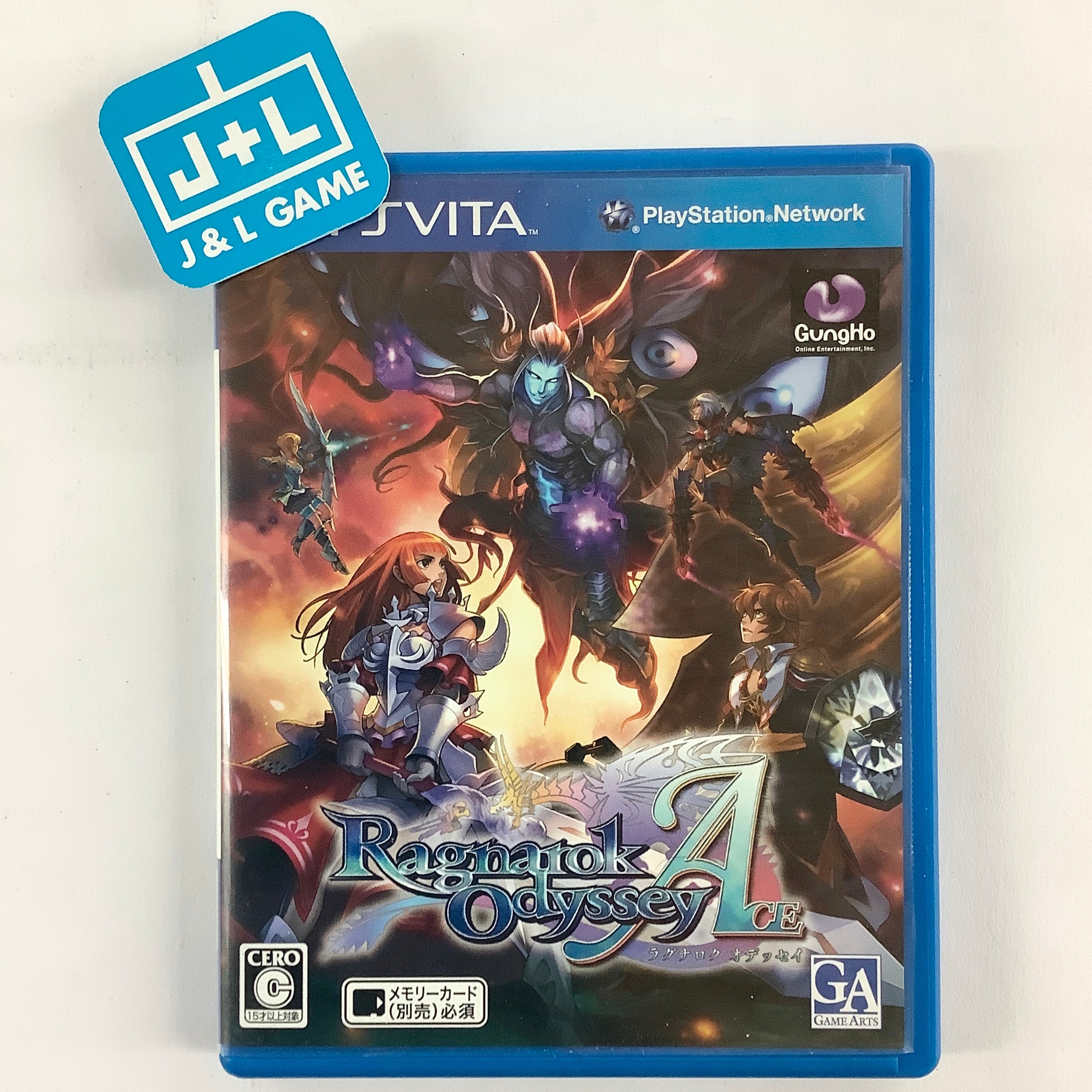 Ragnarok Odyssey ACE - (PSV) PlayStation Vita [Pre-Owned] (Japanese Import) Video Games GungHo   