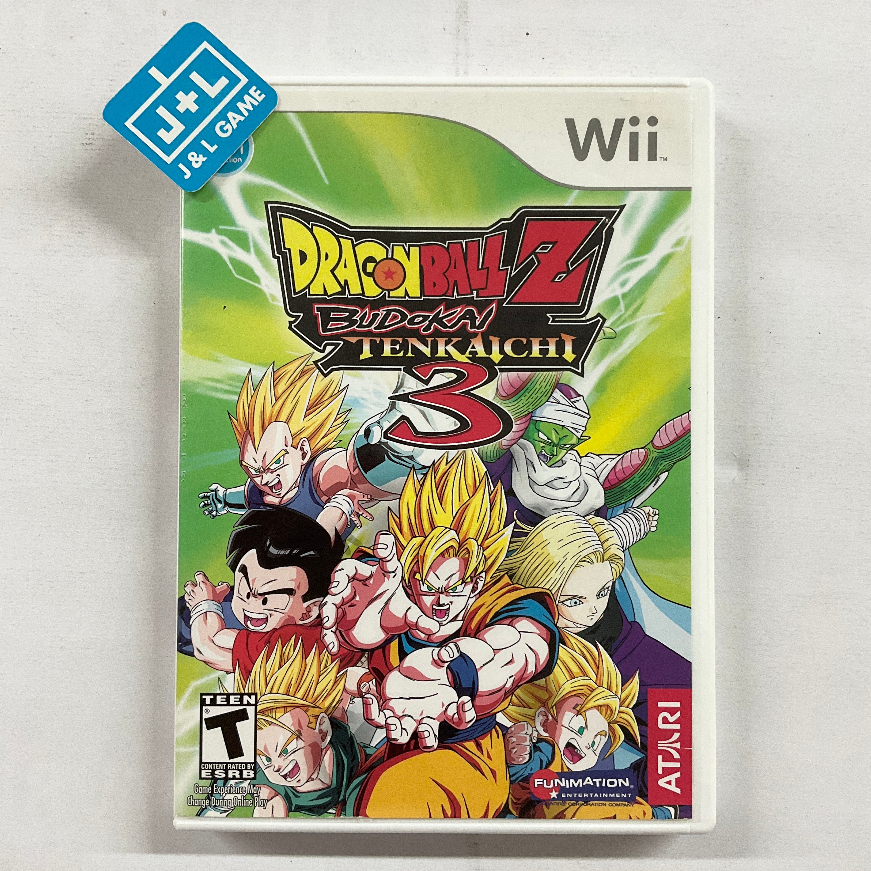 Dragon Ball Z: Budokai Tenkaichi 3 - Nintendo Wii [Pre-Owned] Video Games Atari SA   