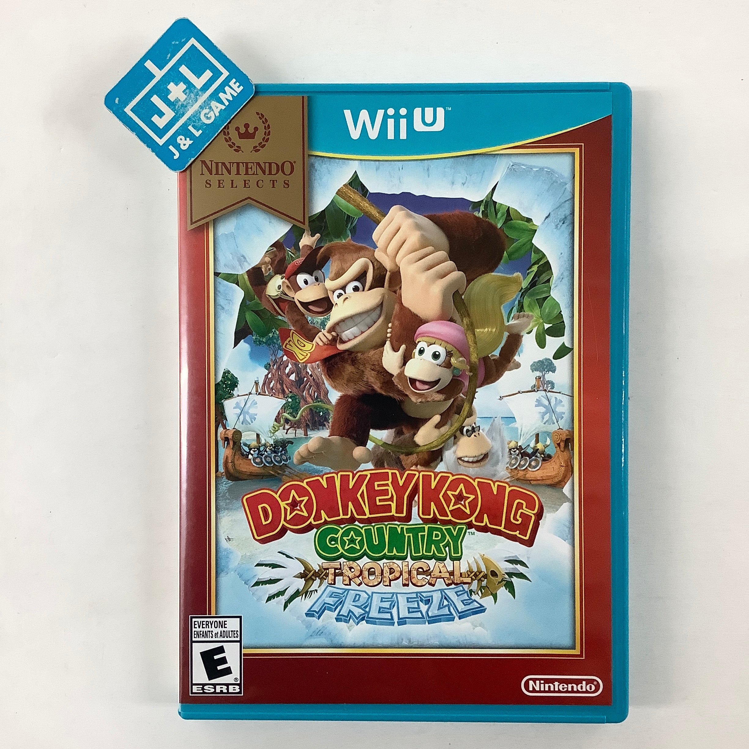 Donkey Kong Country: Tropical Freeze (Nintendo Selects) - Nintendo Wii U [Pre-Owned] Video Games Nintendo   