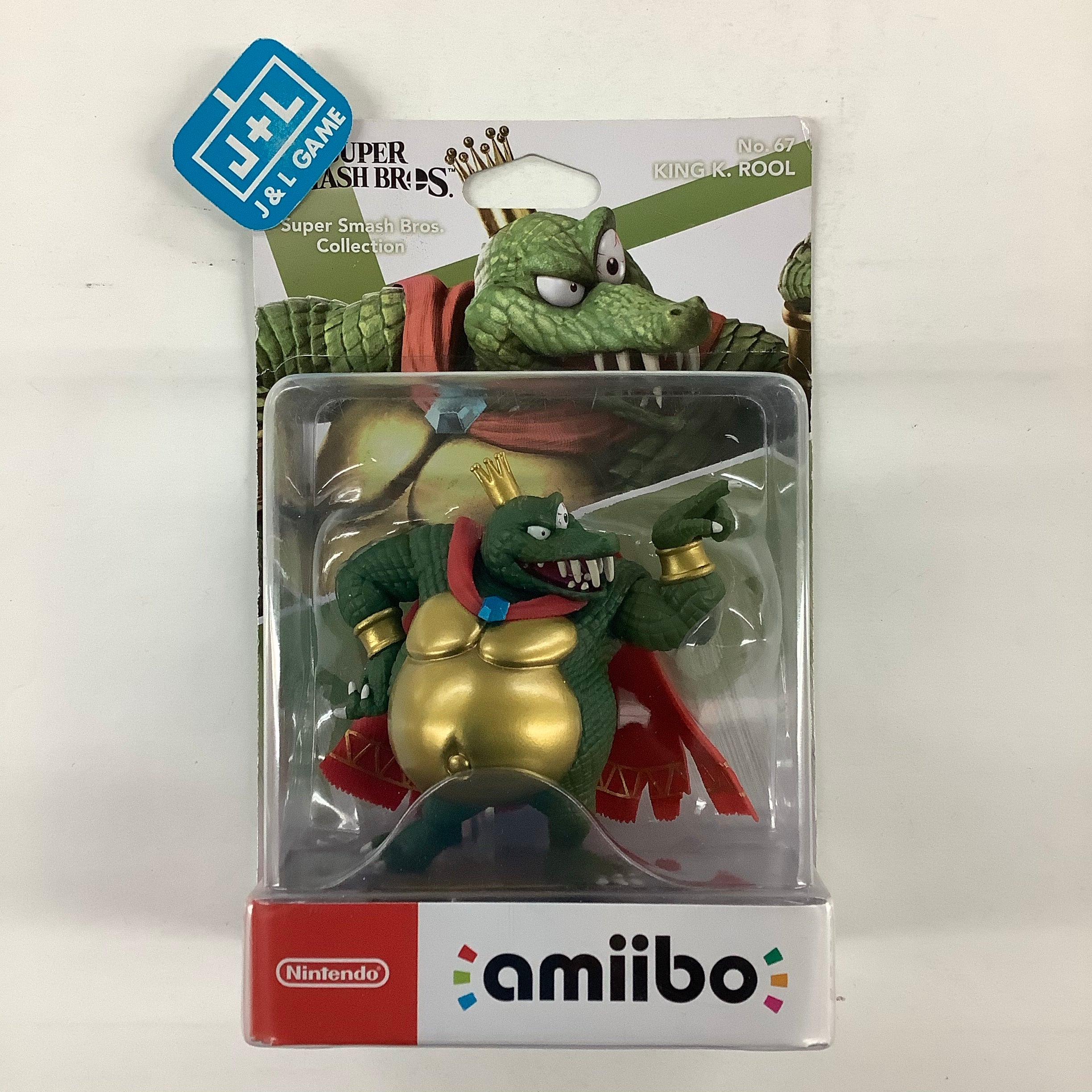 King K. Rool (Super Smash Bros. series) - Nintendo Switch Amiibo (European Import) Amiibo Nintendo   