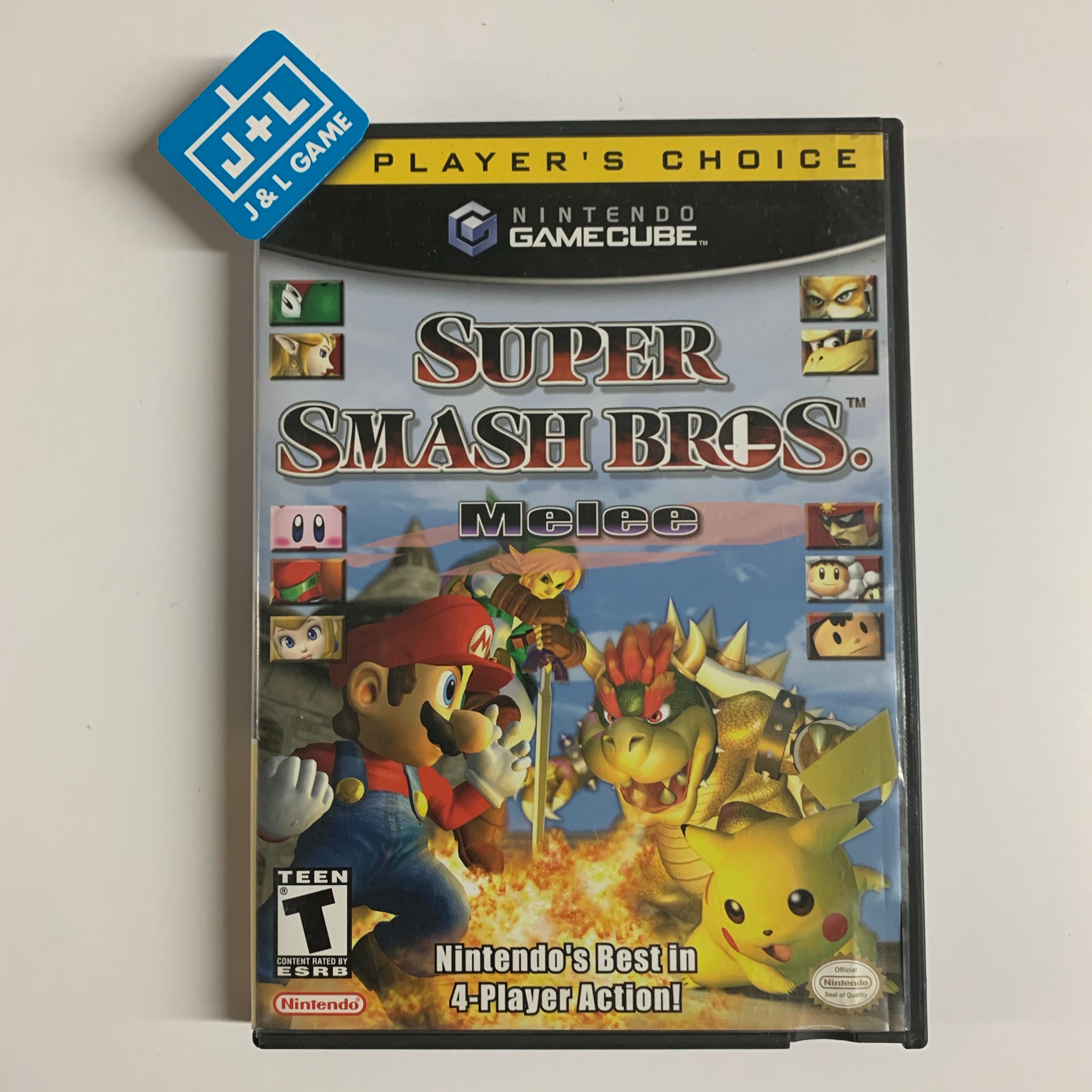 Super Smash Bros. Melee (Player's Choice) - (GC) GameCube [Pre-Owned] Video Games Nintendo   