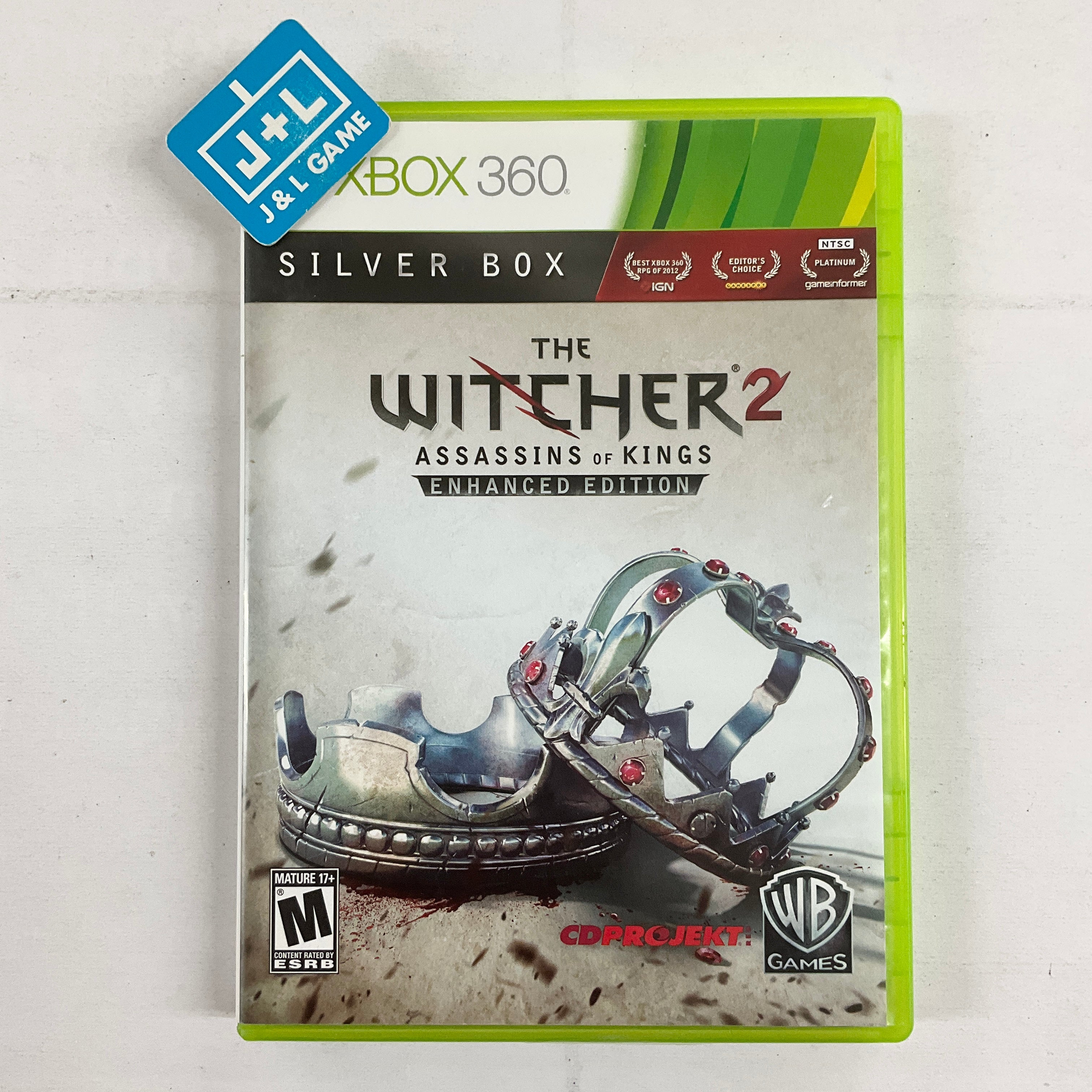 The Witcher 2: Assassins of Kings (Enhanced Edition Silver Box) - Xbox 360 [Pre-Owned] Video Games WB Games   