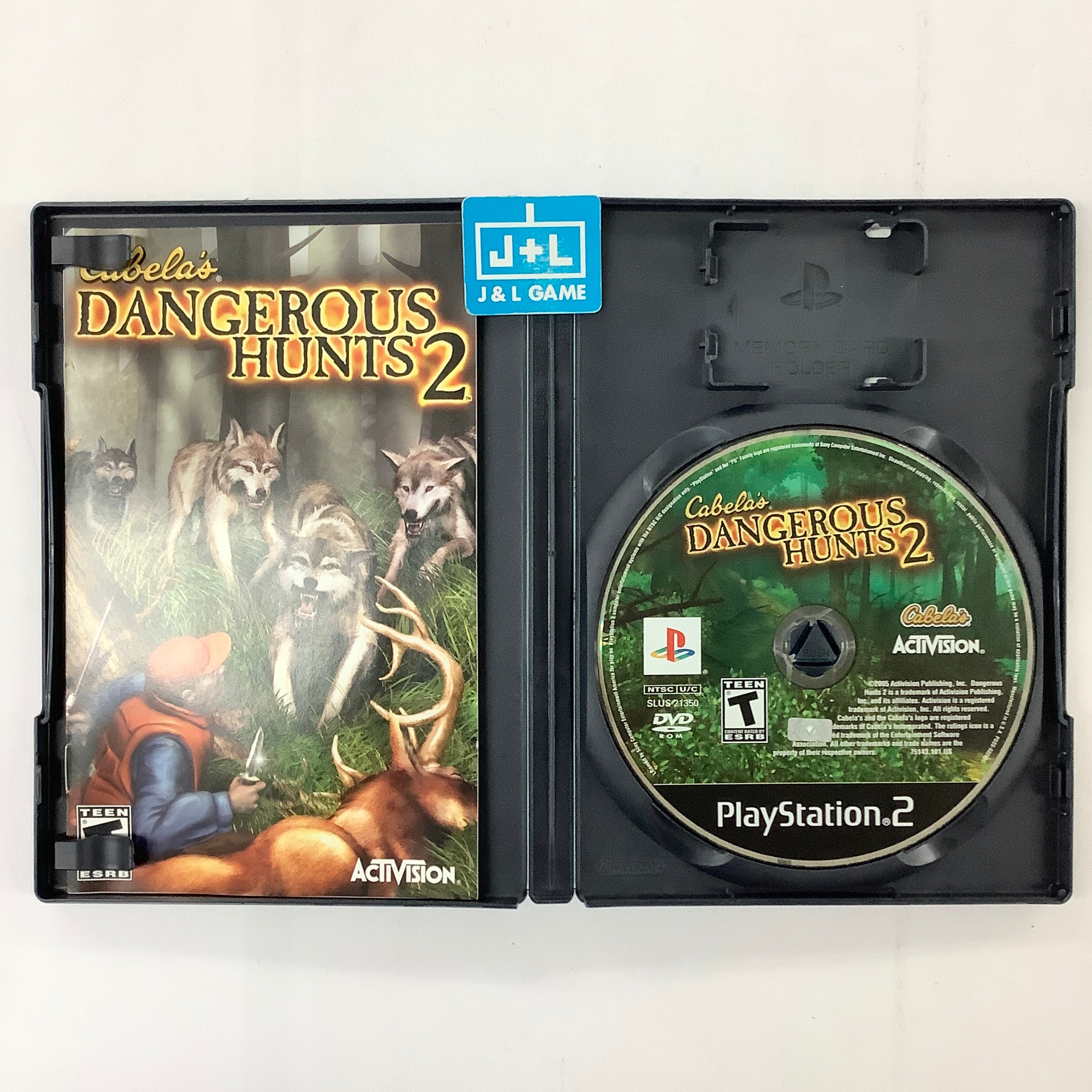 Cabela's Dangerous Hunts 2 - (PS2) PlayStation 2 [Pre-Owned] Video Games Activision   