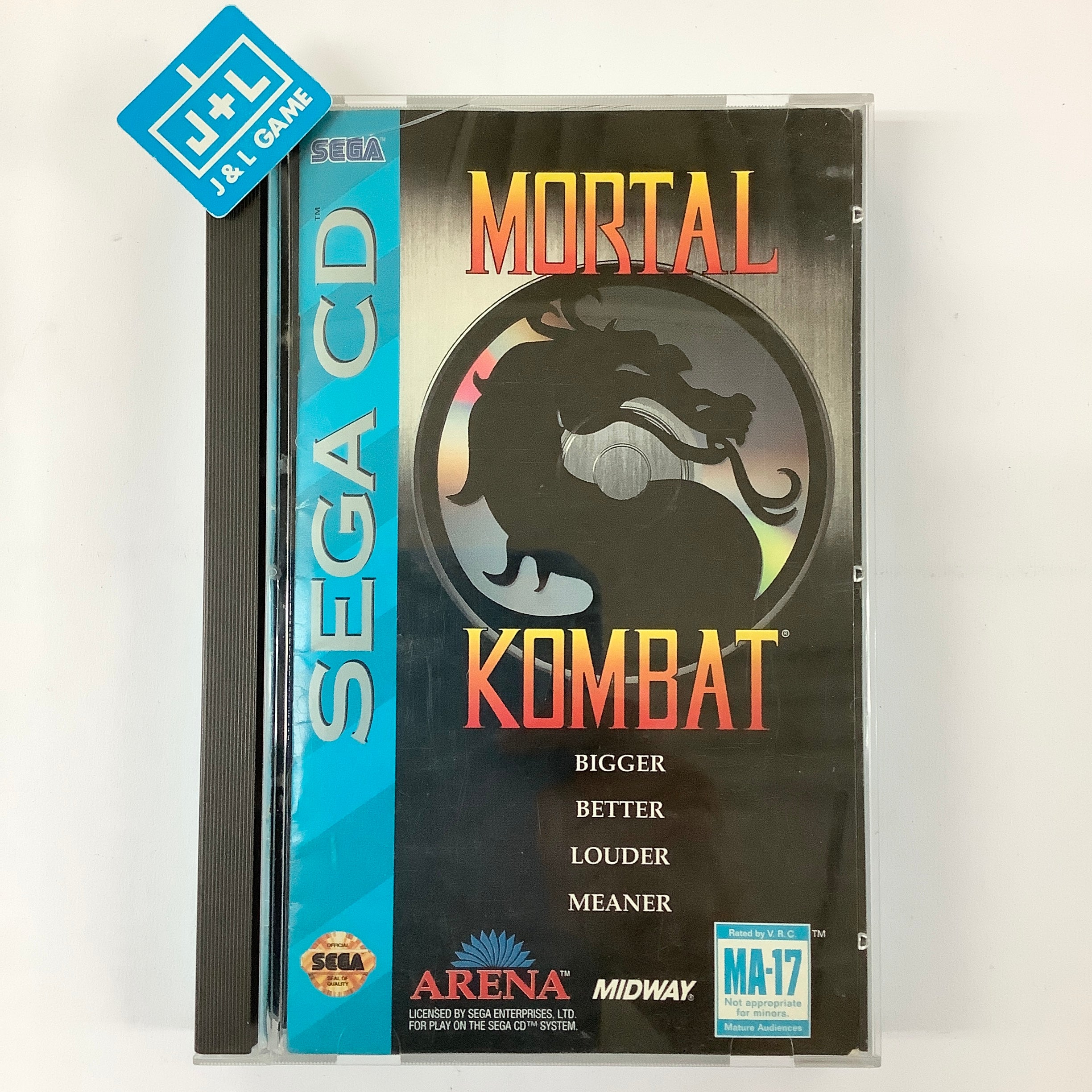 Mortal Kombat - SEGA CD  [Pre-Owned] Video Games Arena   