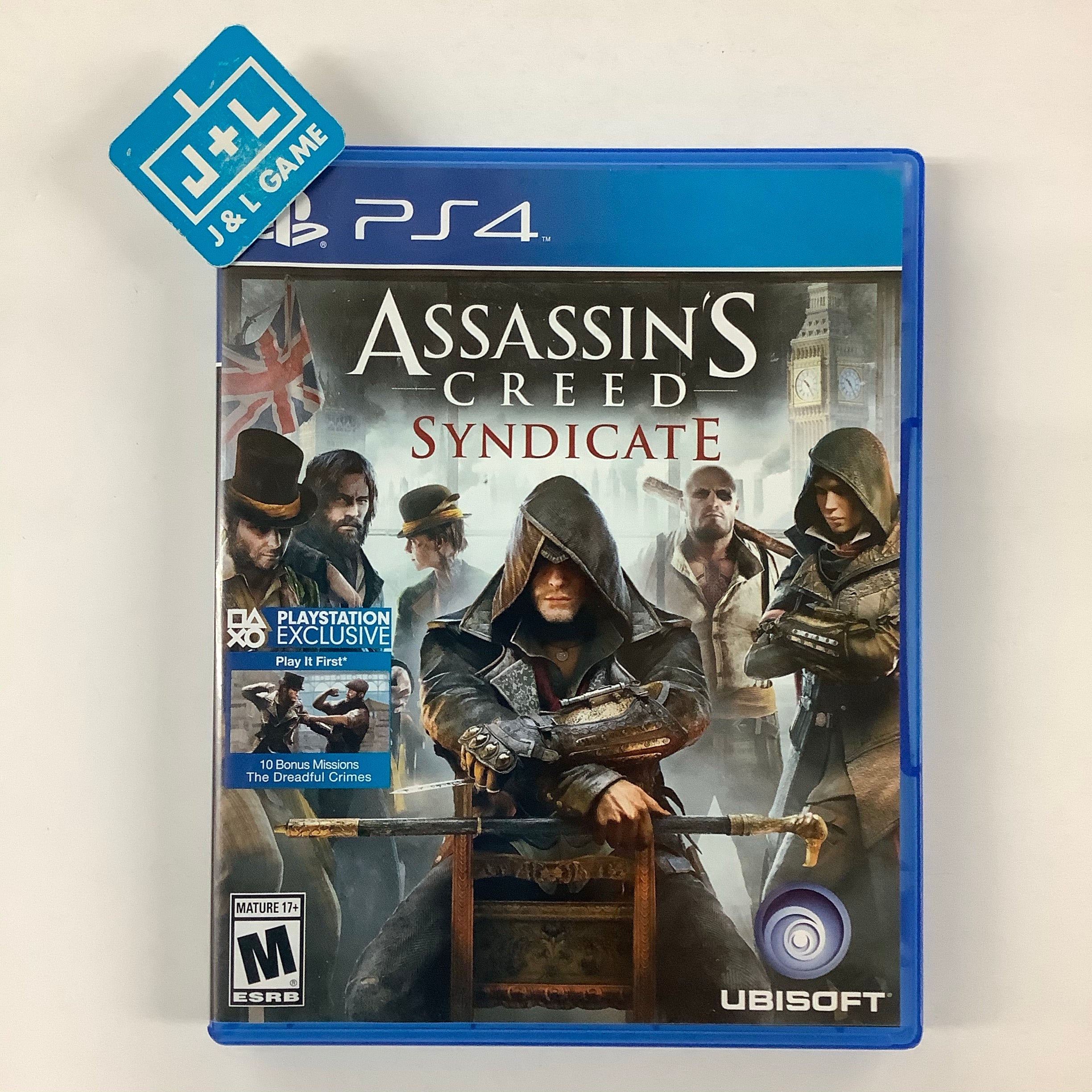 Assassin's Creed Syndicate - (PS4) PlayStation 4 [Pre-Owned] Video Games Ubisoft   