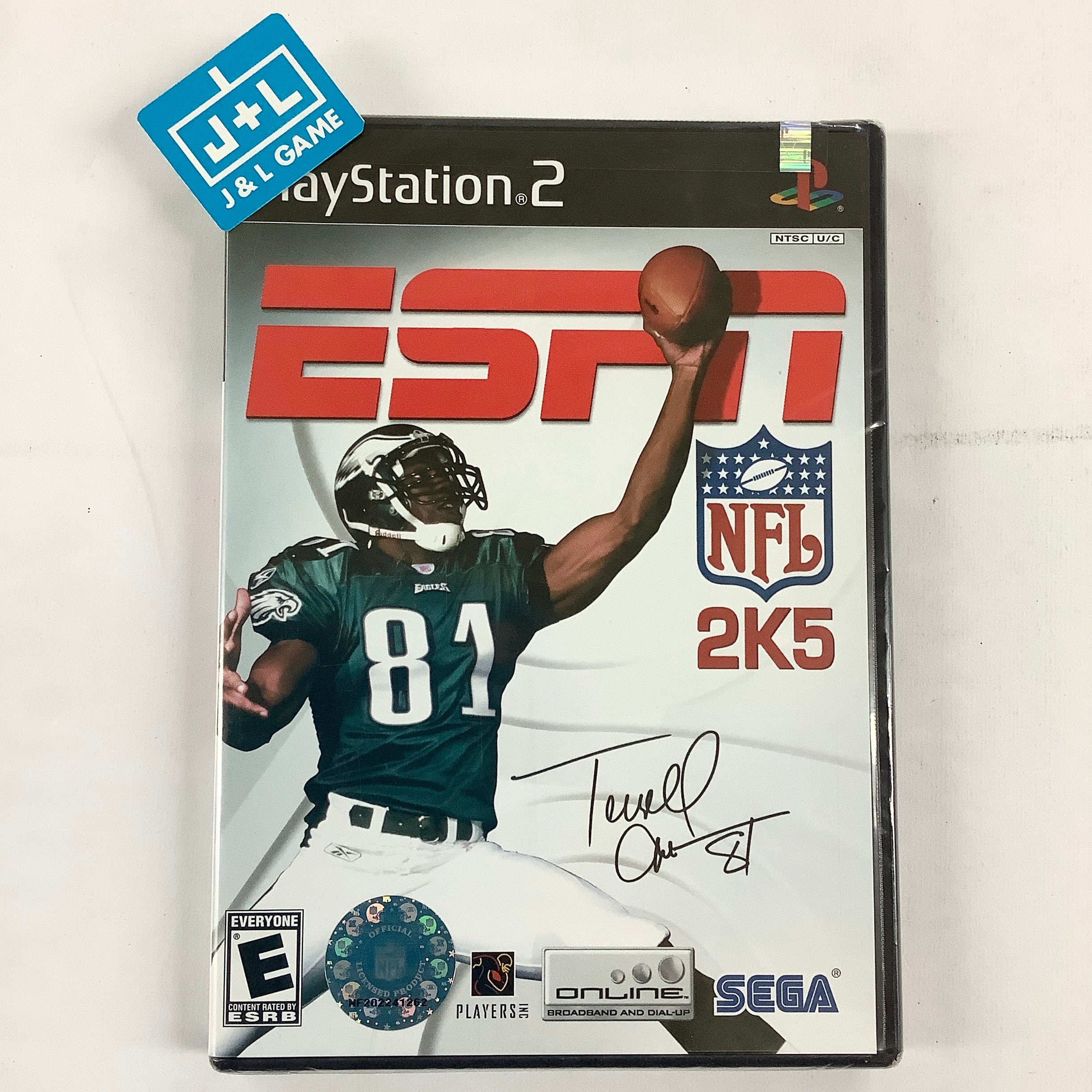 ESPN NFL 2K5 - (PS2) PlayStation 2 Video Games Sega   