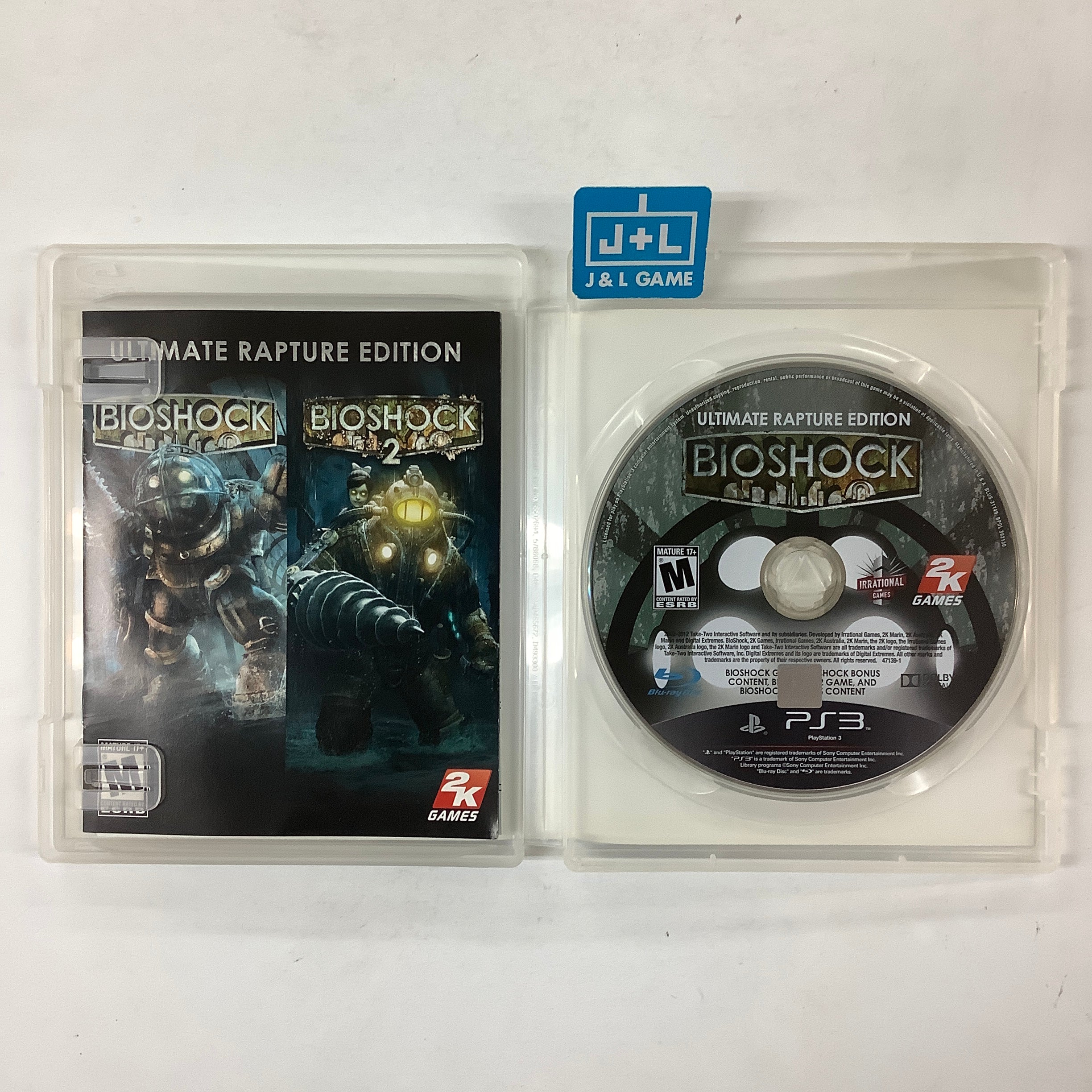 BioShock Ultimate Rapture Edition - (PS3) Playstation 3 [Pre-Owned] Video Games 2K   