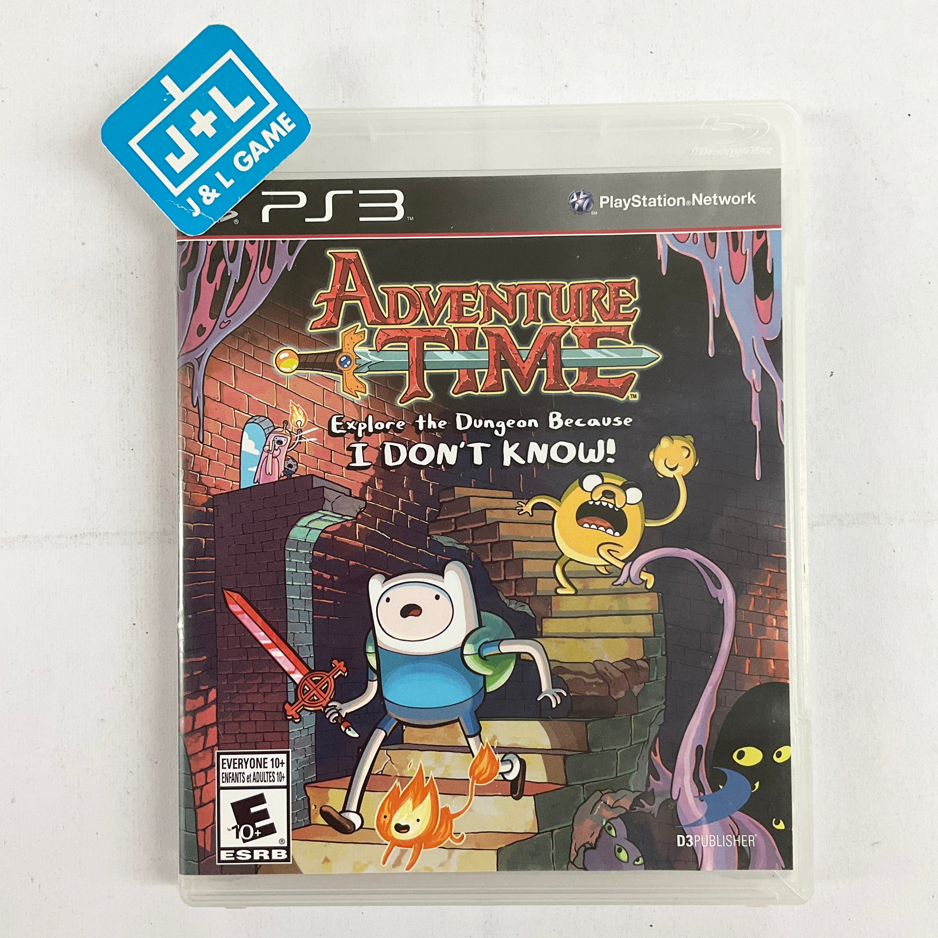 Adventure Time: Explore the Dungeon Because I DON'T KNOW! - (PS3) PlayStation 3 [Pre-Owned] Video Games D3Publisher   